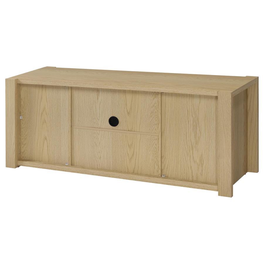 Laurelton - 3 Piece Entertainment Center TV Stand - Light Oak