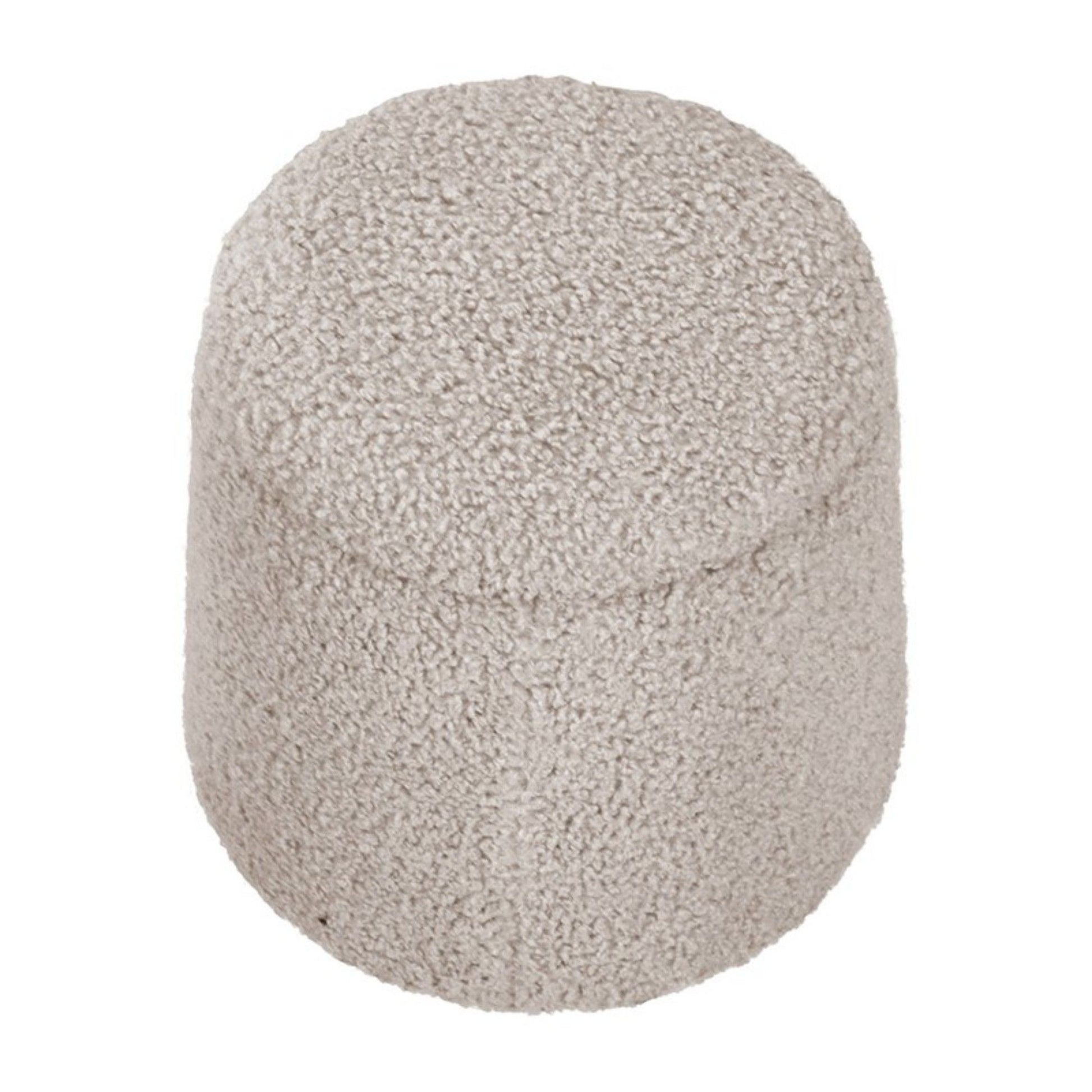 Elegant Round Storage Ottoman Upholstered - Best Buy Furniture