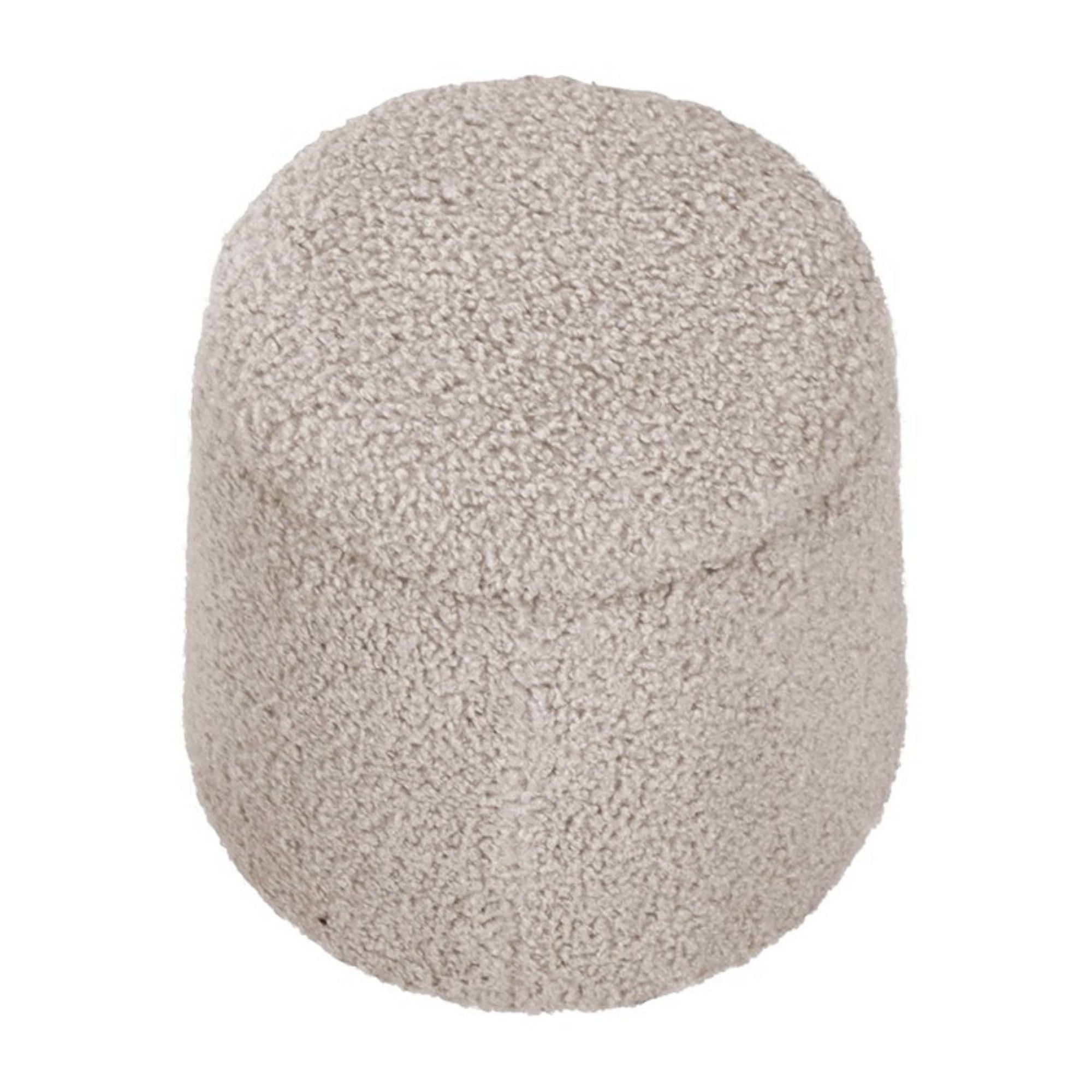 Elegant Round Storage Ottoman Upholstered - Best Buy Furniture