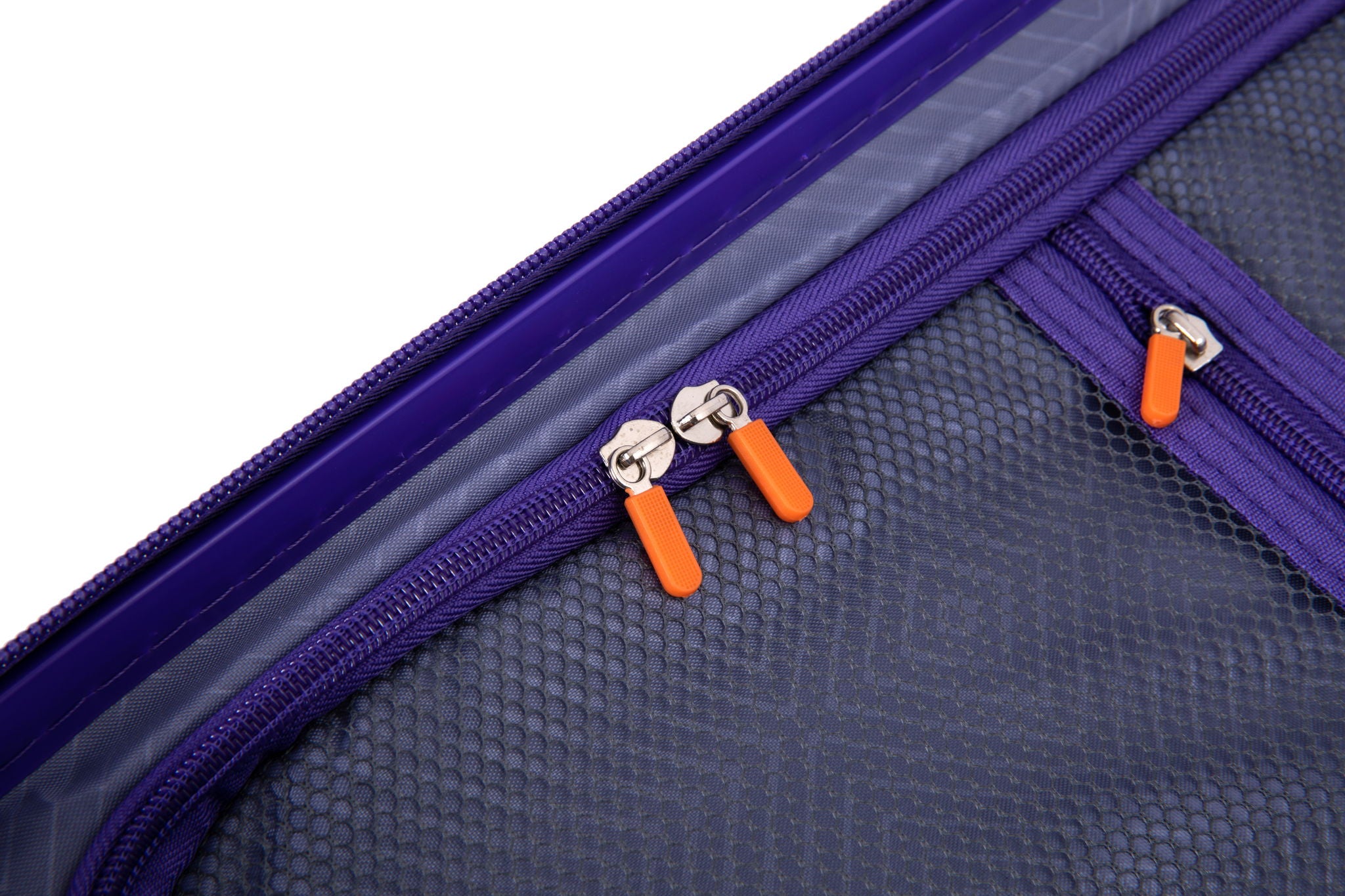 3 Piece Set Expandable Hardshell Suitcase Double Spinner Wheels