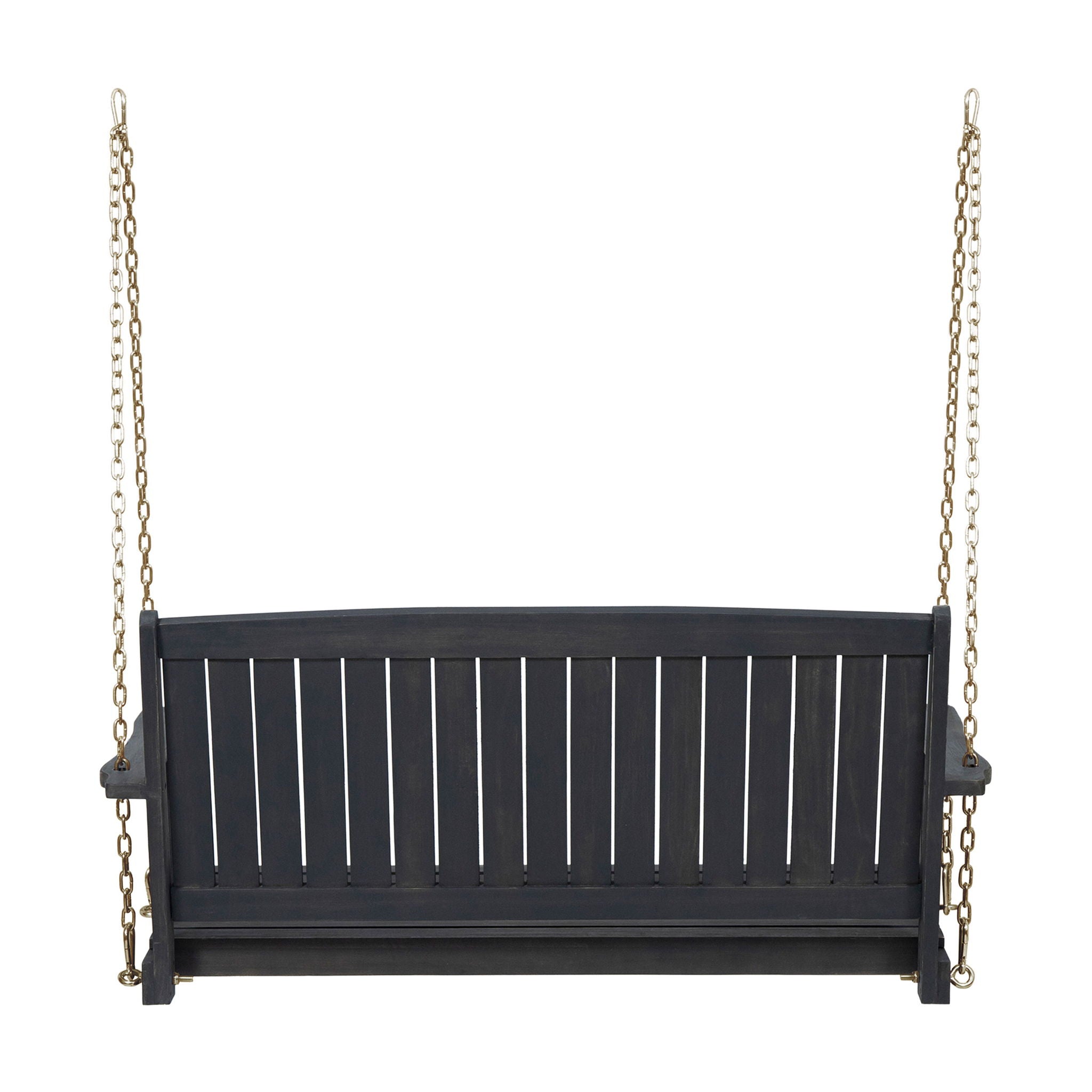Tambora - Porch Swing Acacia Wood Slat Design