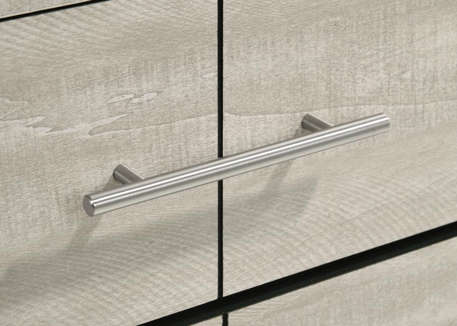 Trenton - 4-Drawer Bedroom Chest Of Drawers - Rustic Cream - Best Buy Furniture