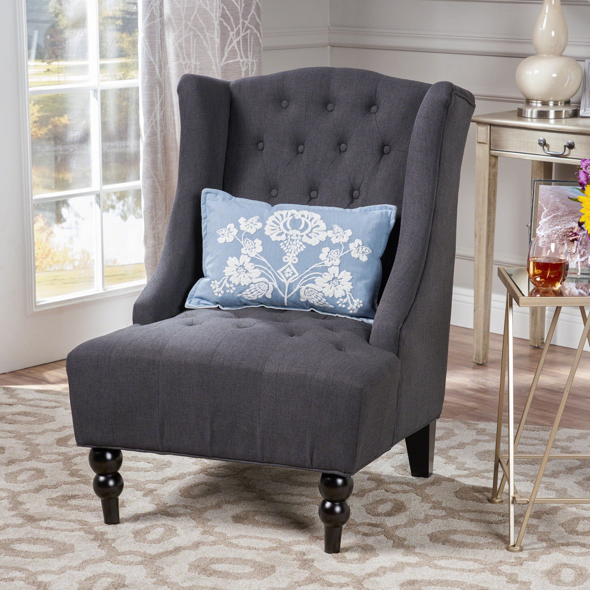 Toddman - Hi - Back Club Chair With Elegant Design