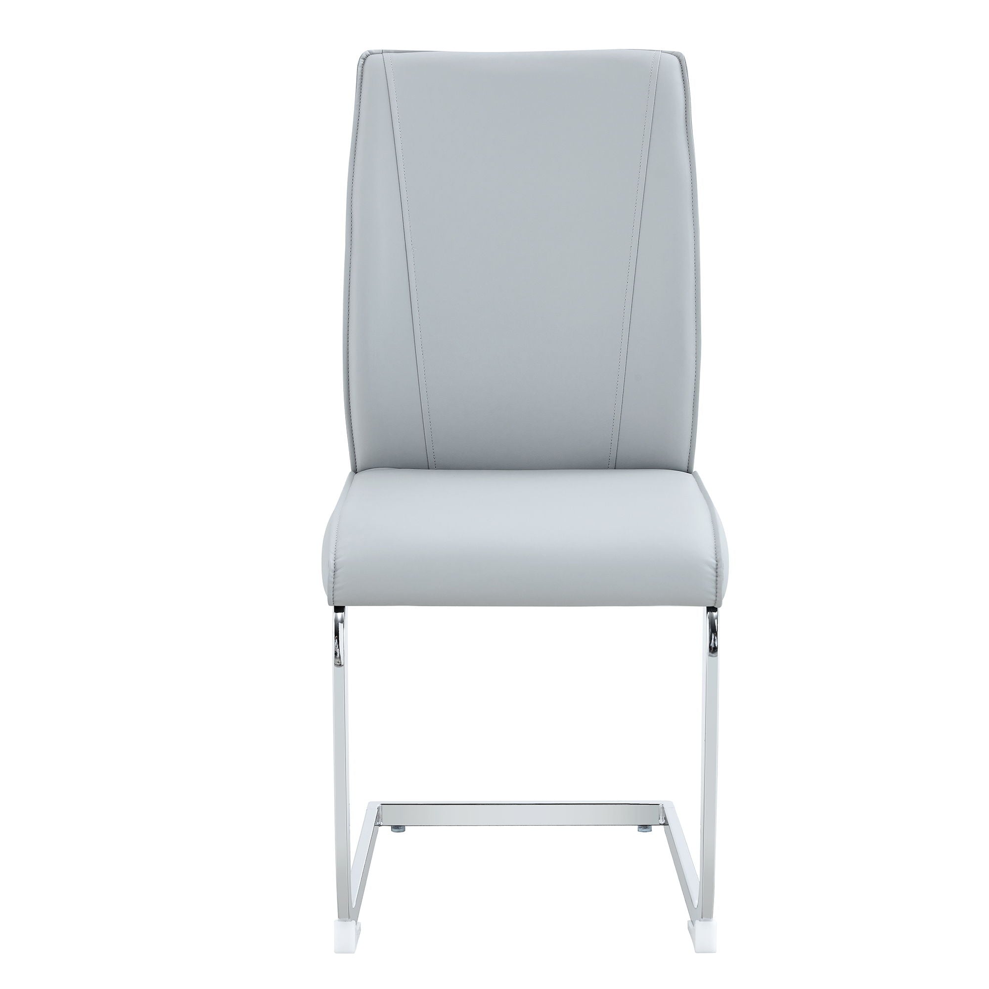 Luxury Simple Arch Chair, High Resilience With Metal Legs