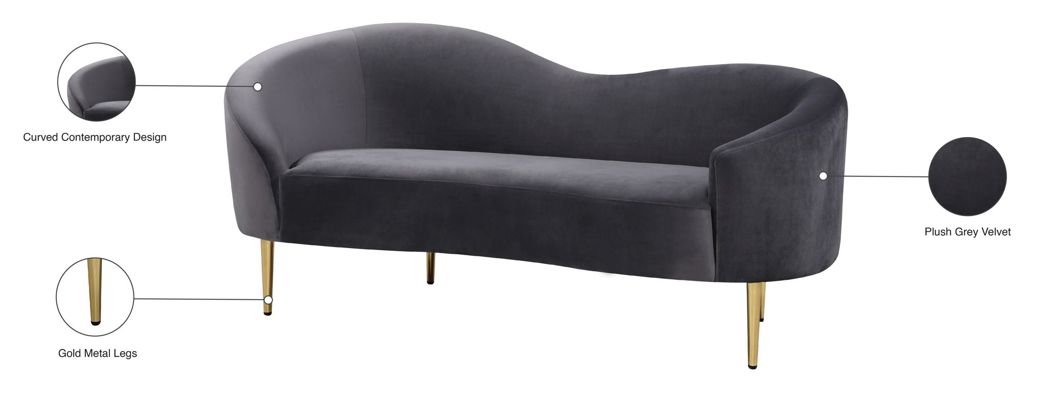 Ritz - Loveseat