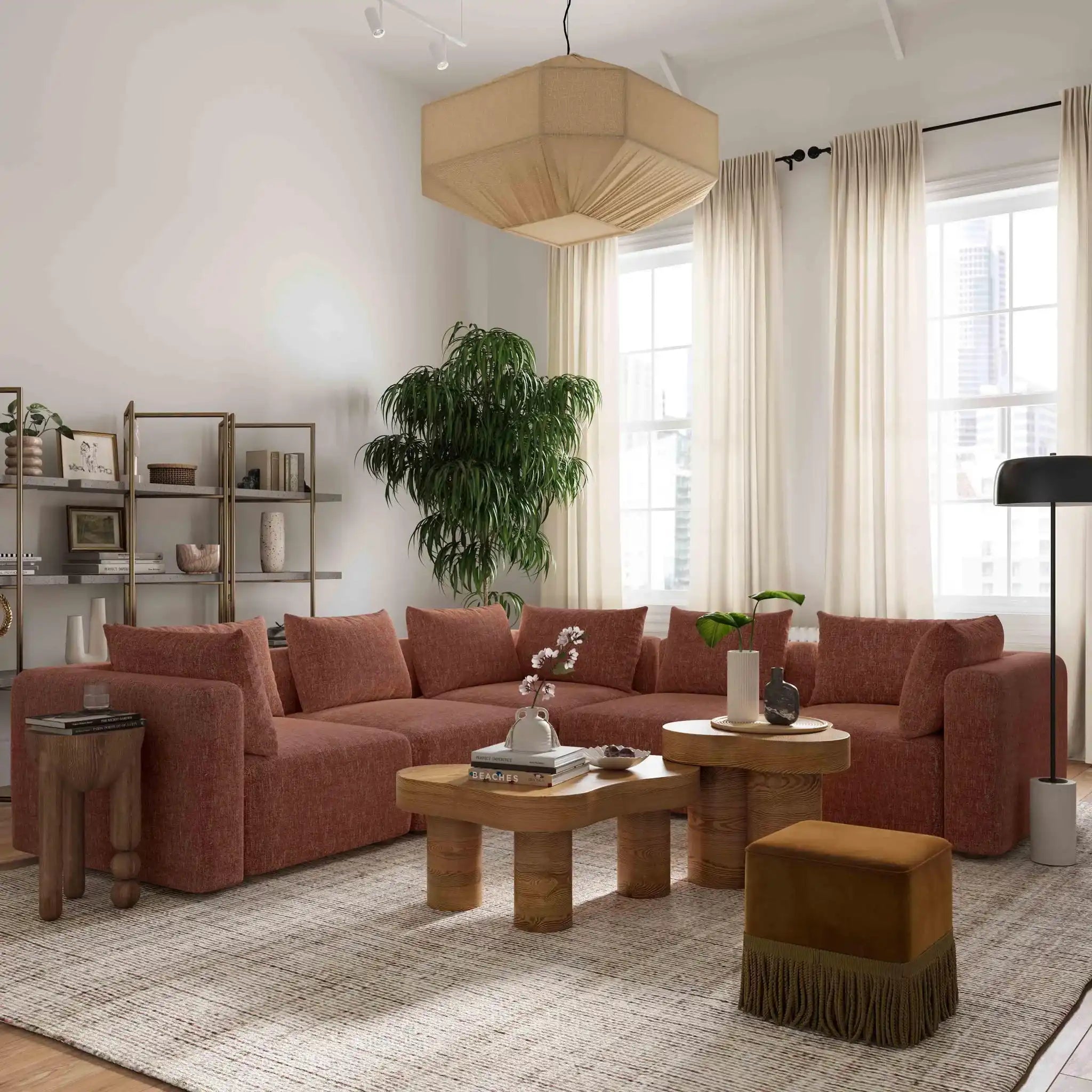 Hangover - 5-Piece Modular L-Sectional