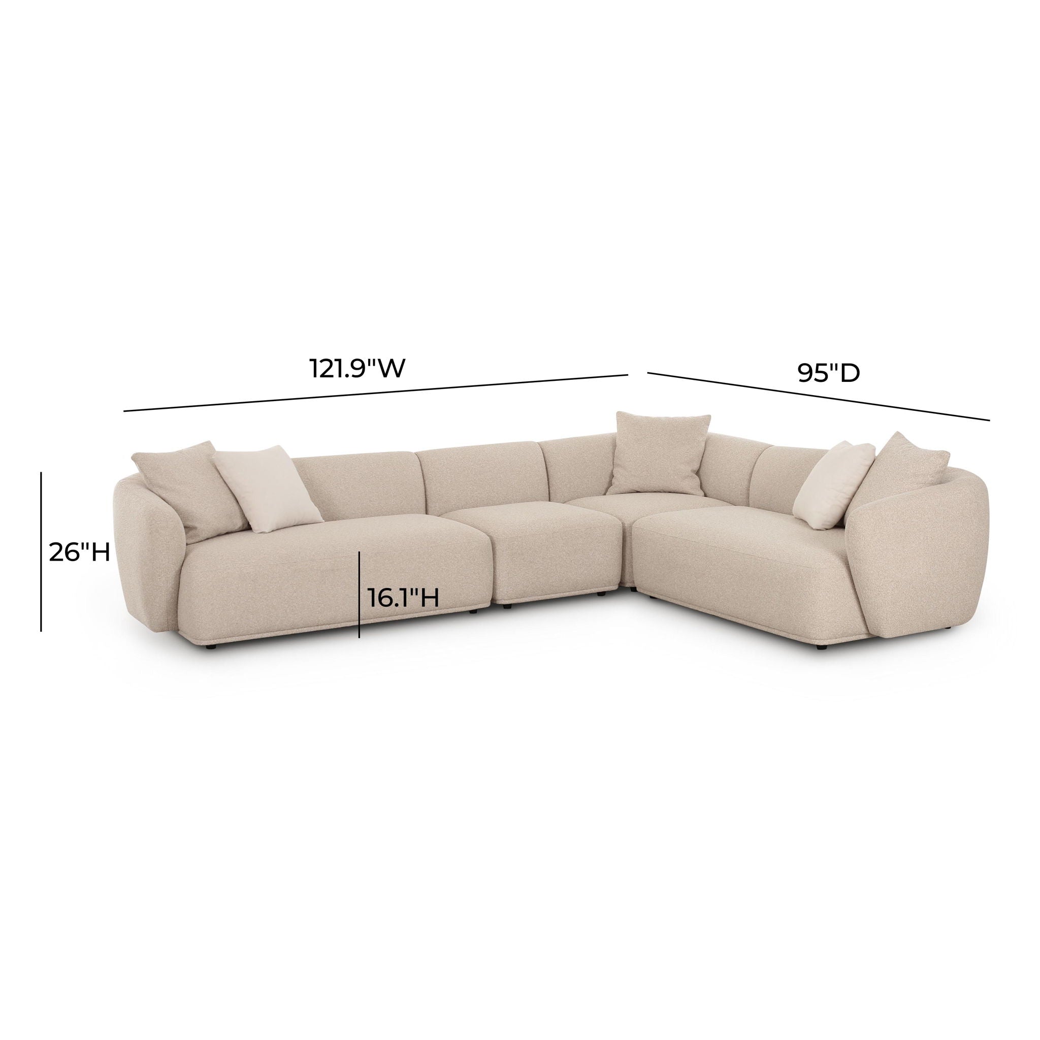 Sylvie - Chaise Sectional