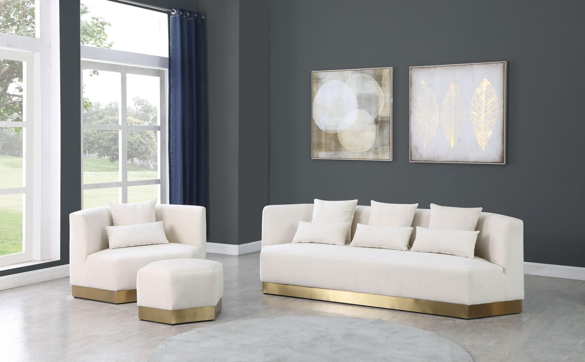 Marquis - Ottoman - Best Buy Furniture
