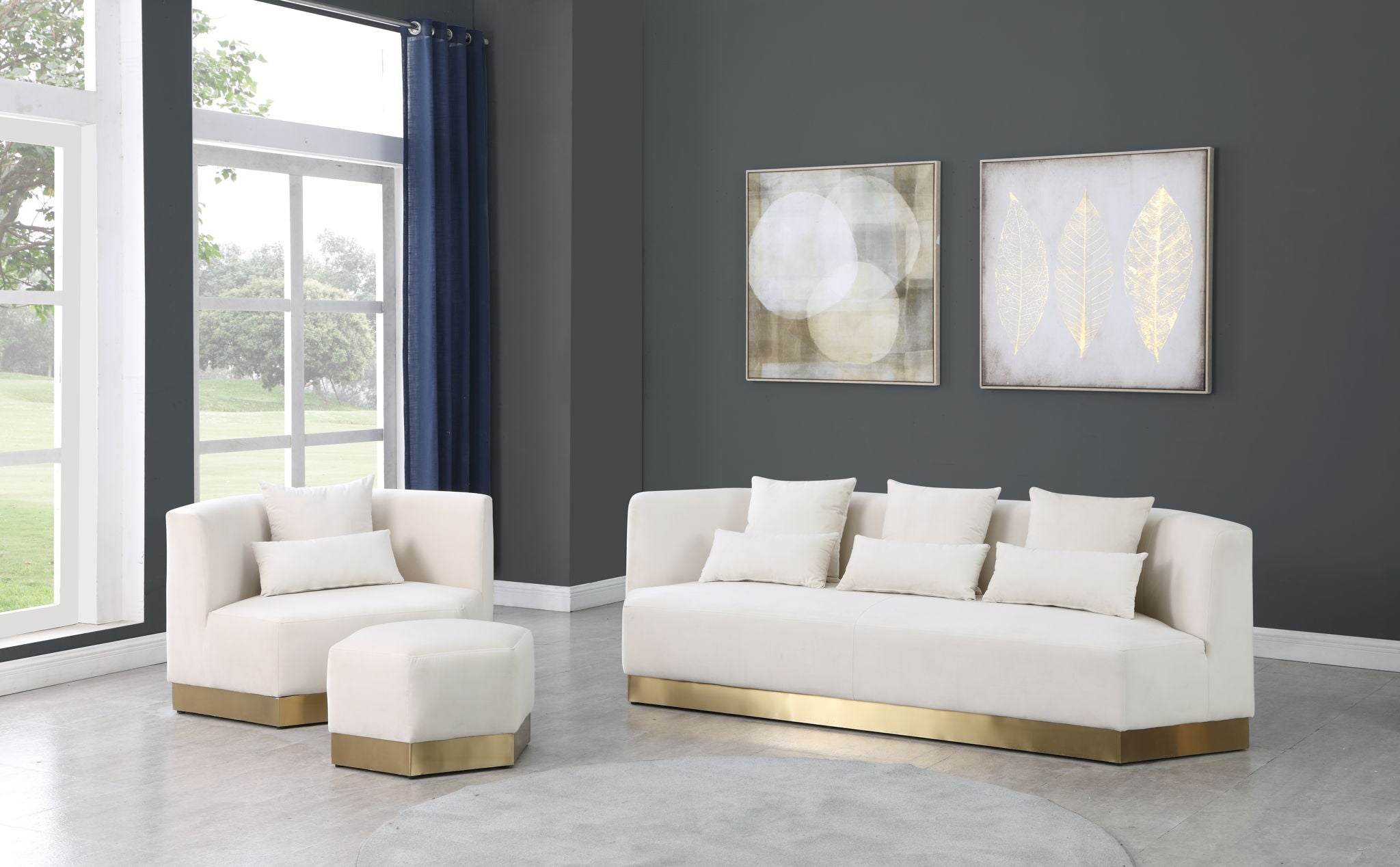 Marquis - Ottoman - Best Buy Furniture