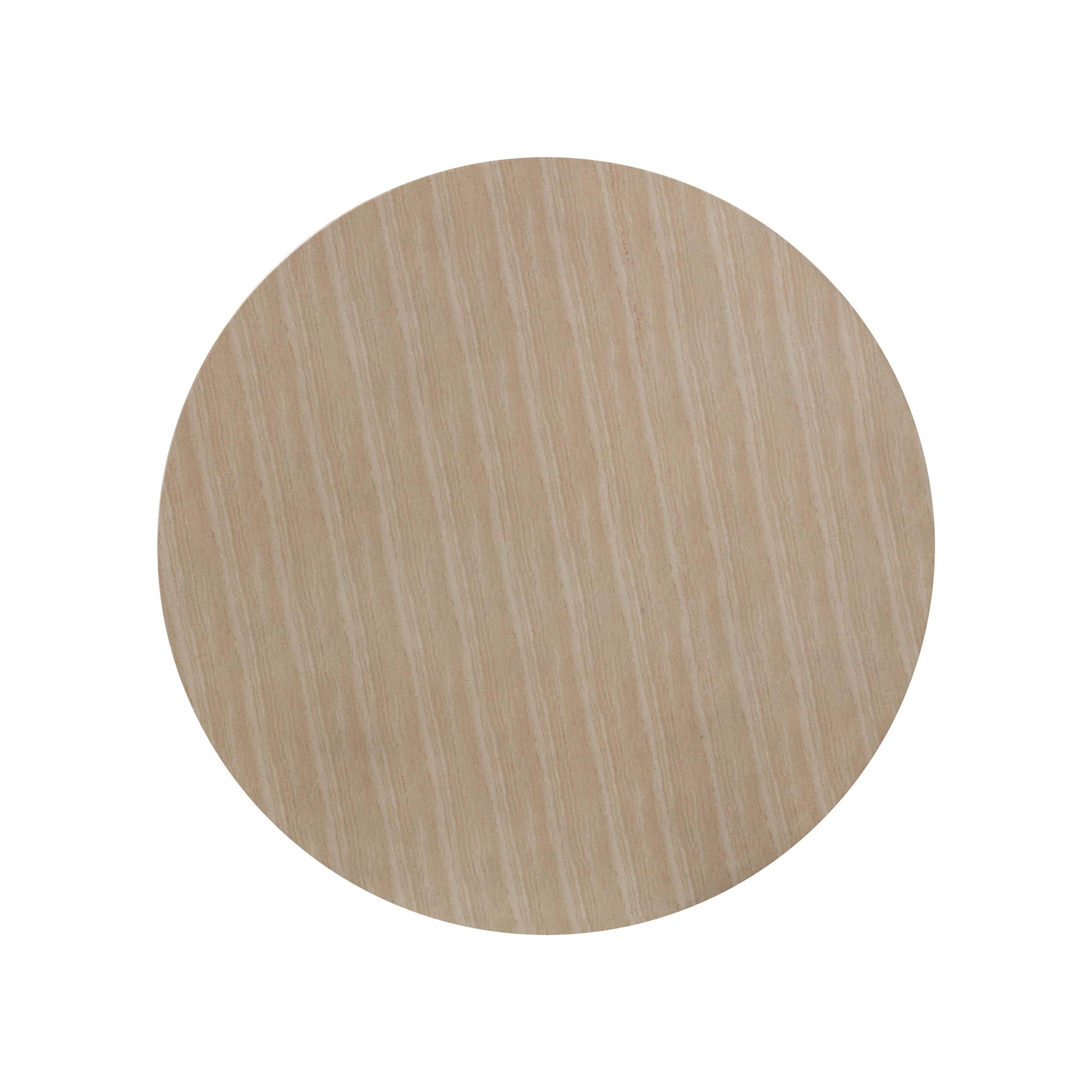 Patti - Textured Indoor / Outdoor Round Dining Table - Travertine