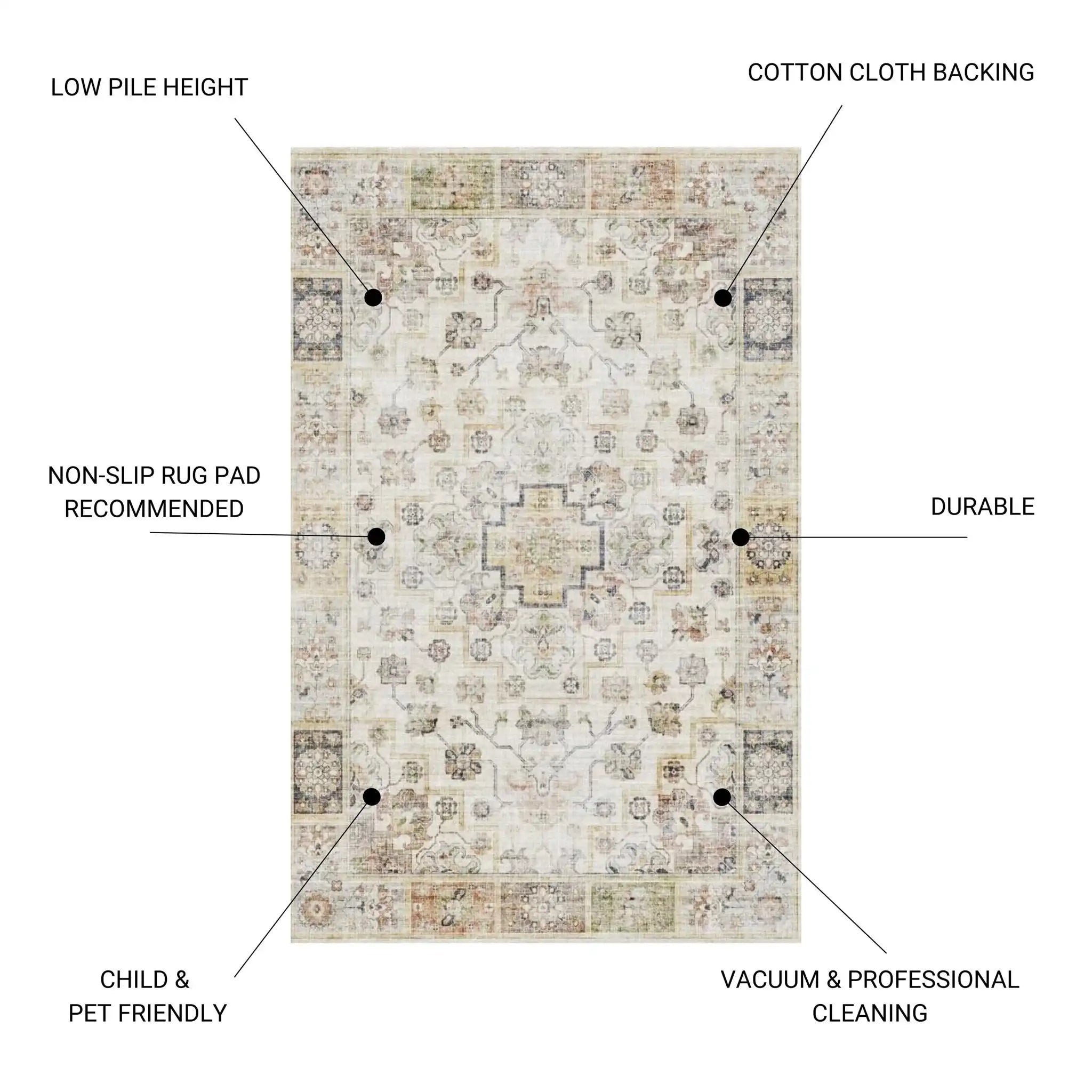 Fenix - Accent Rug - Ivory