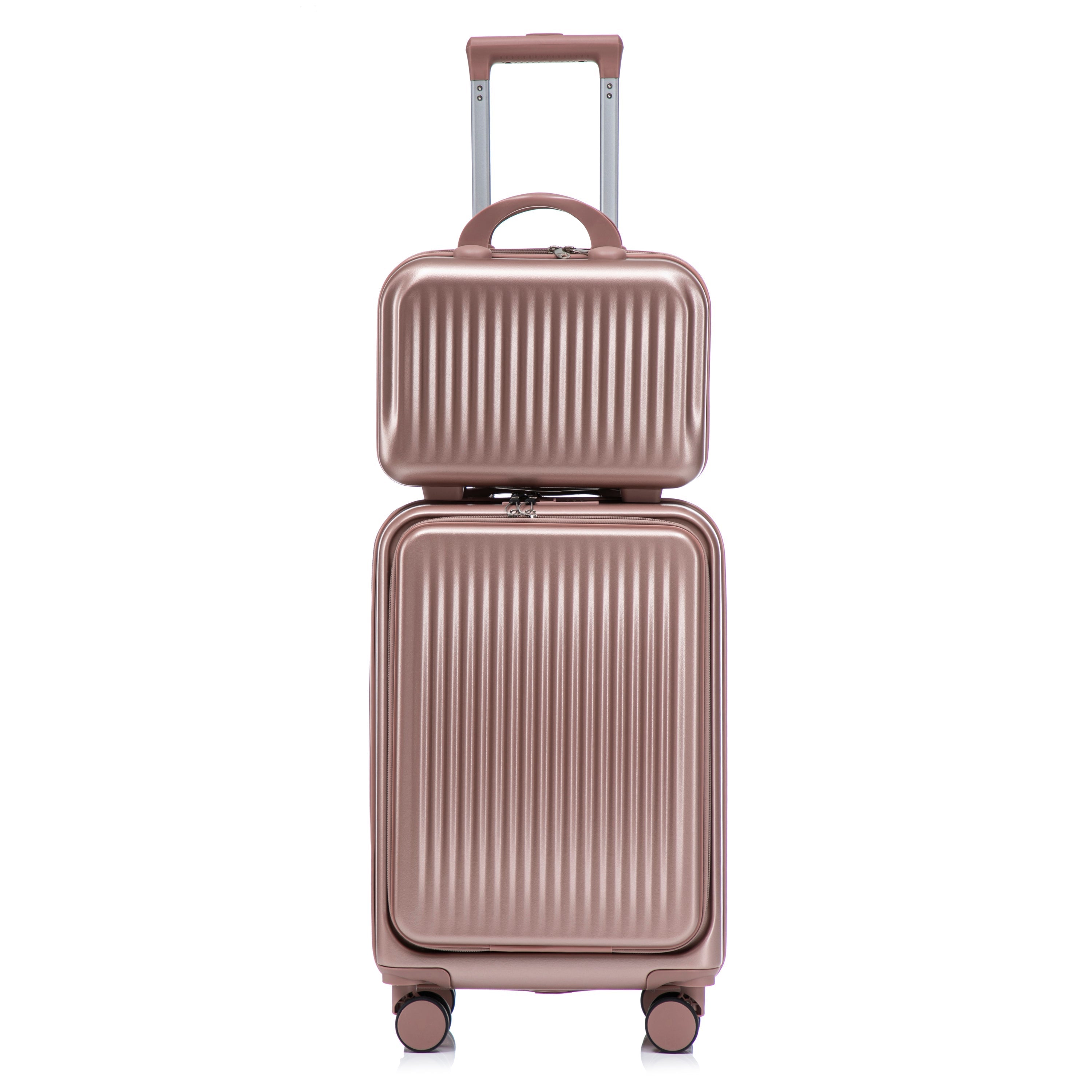 14'/20' 2-Piece ABS Spinner Wheel Luggage Set