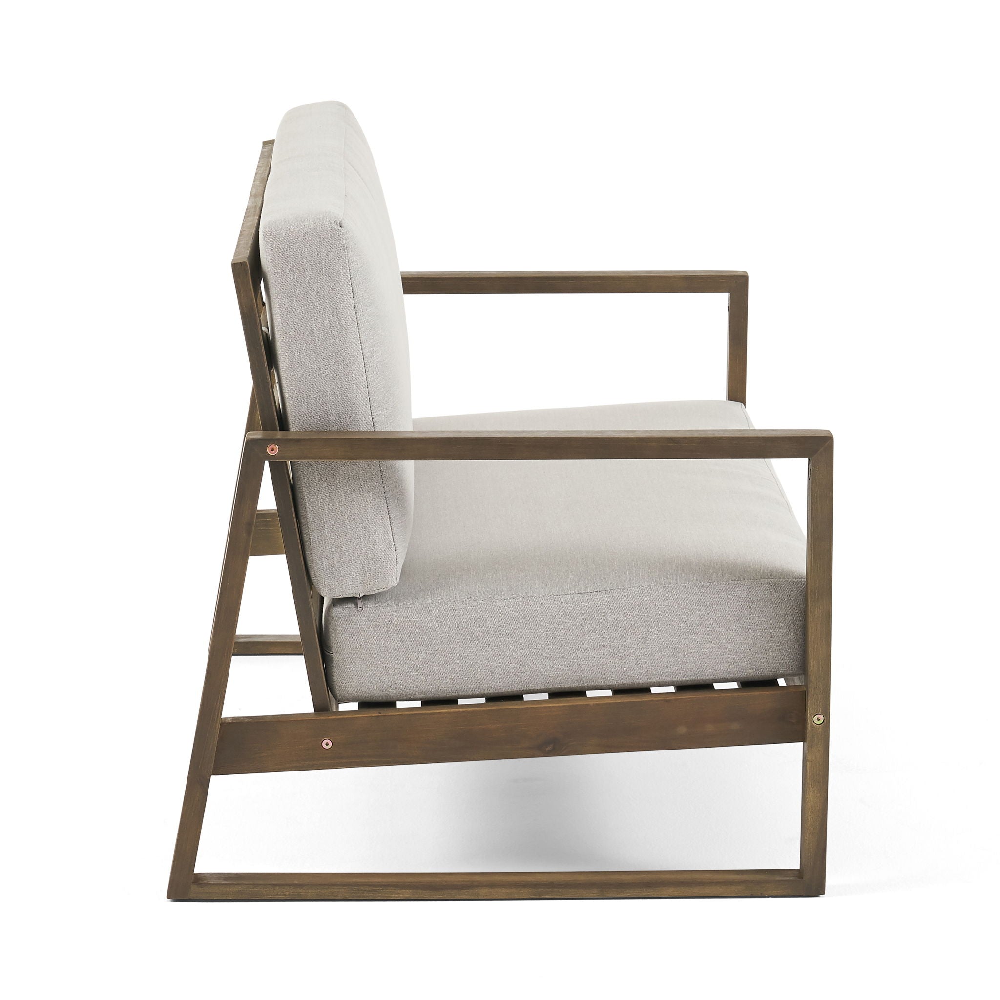 Belgian - Loveseat & Coffee Table Set With Water Resistant Cushions