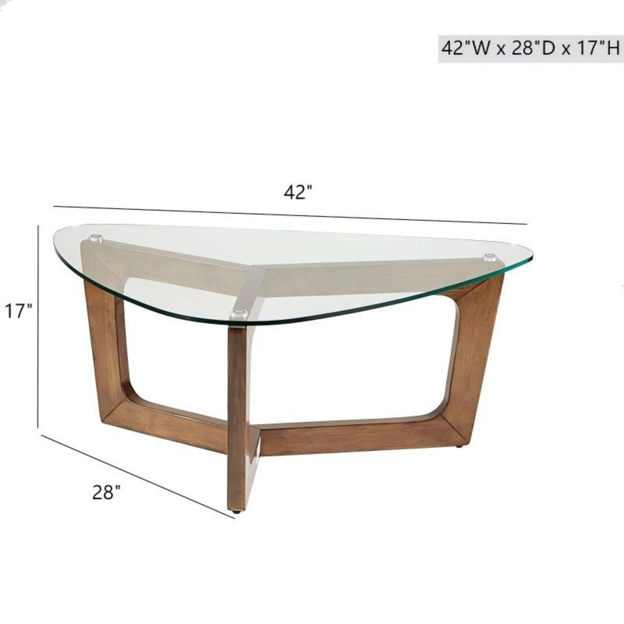 Walker - Coffee Table - Brown