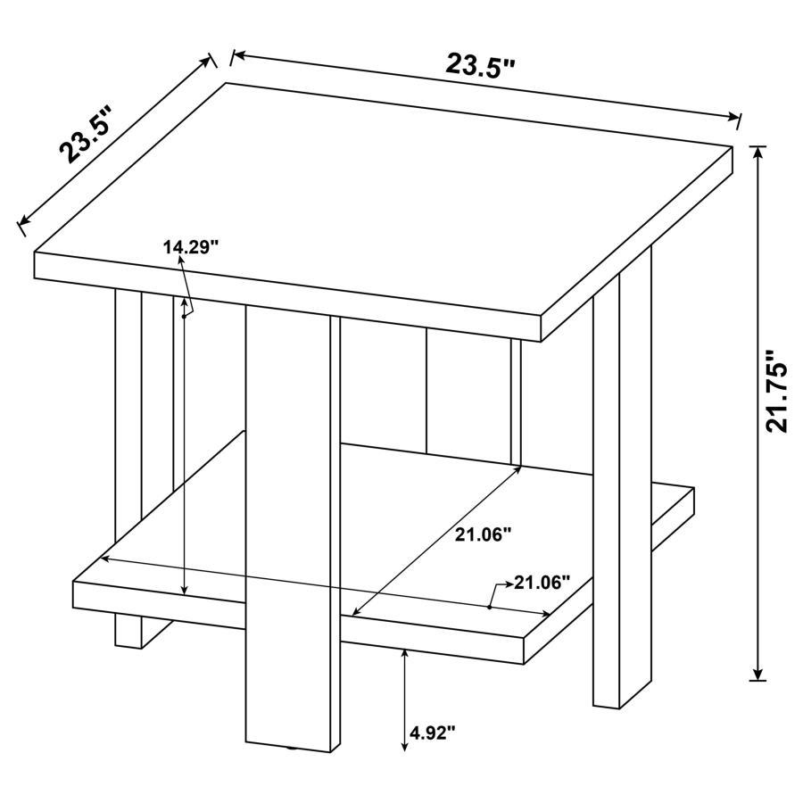 Dawn - Round Coffee Table Set