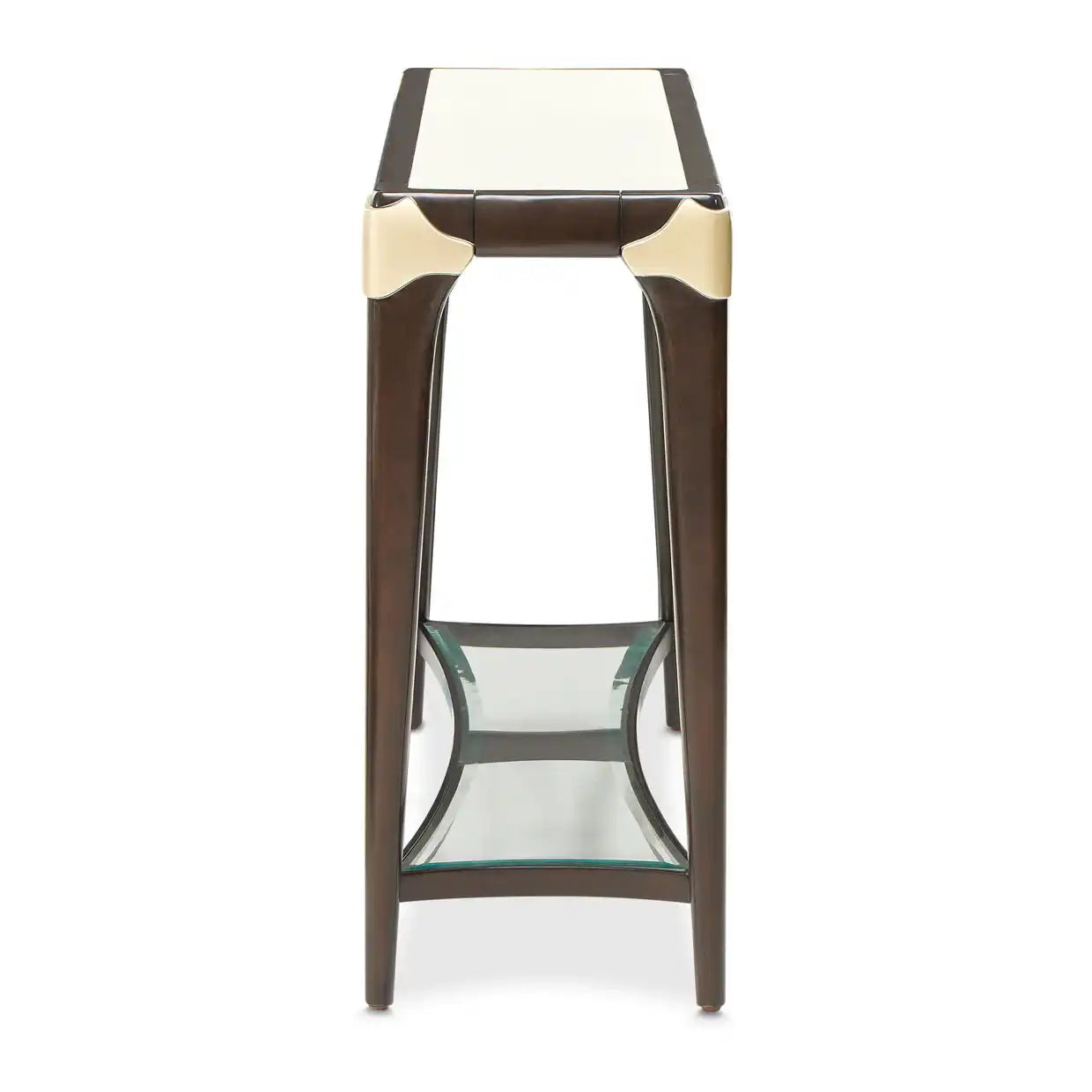 Paris Chic - Console Table - Espresso Brown
