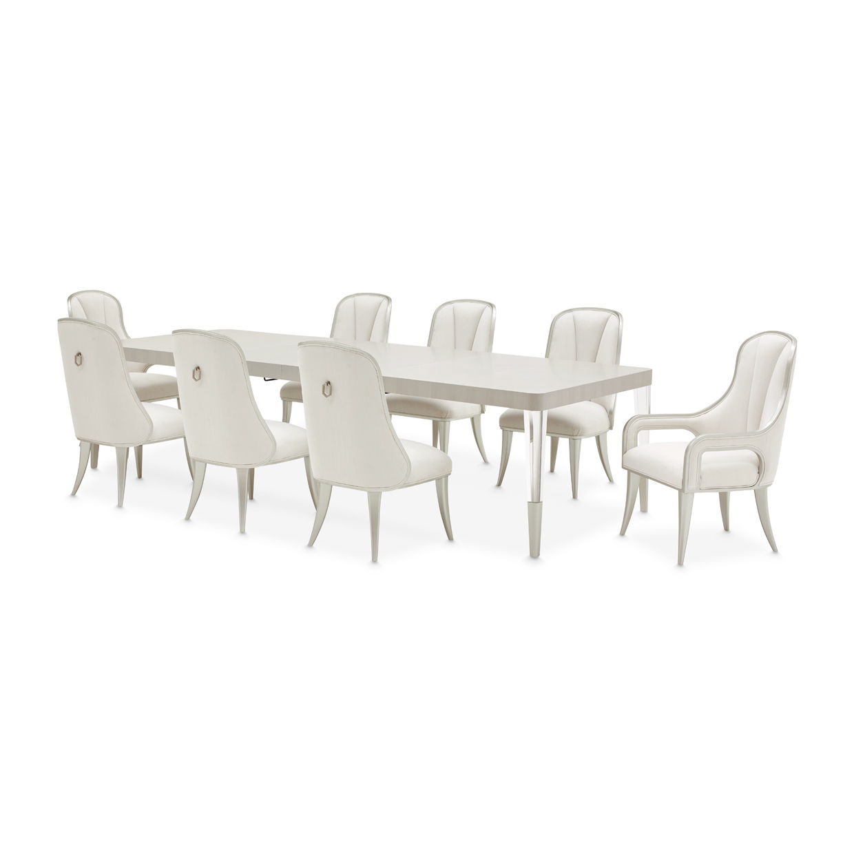 Penthouse - Rectangular Dining Table - Gray