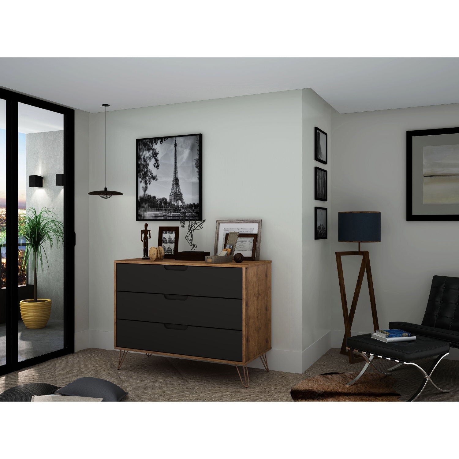 Rockefeller - 3 Drawer Dresser