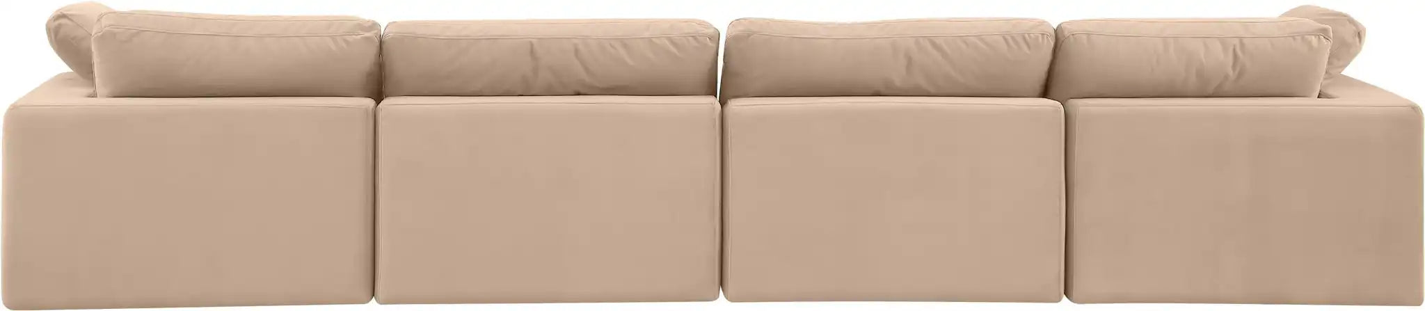 Comfy - Velvet Modular Sofa 4 Seats