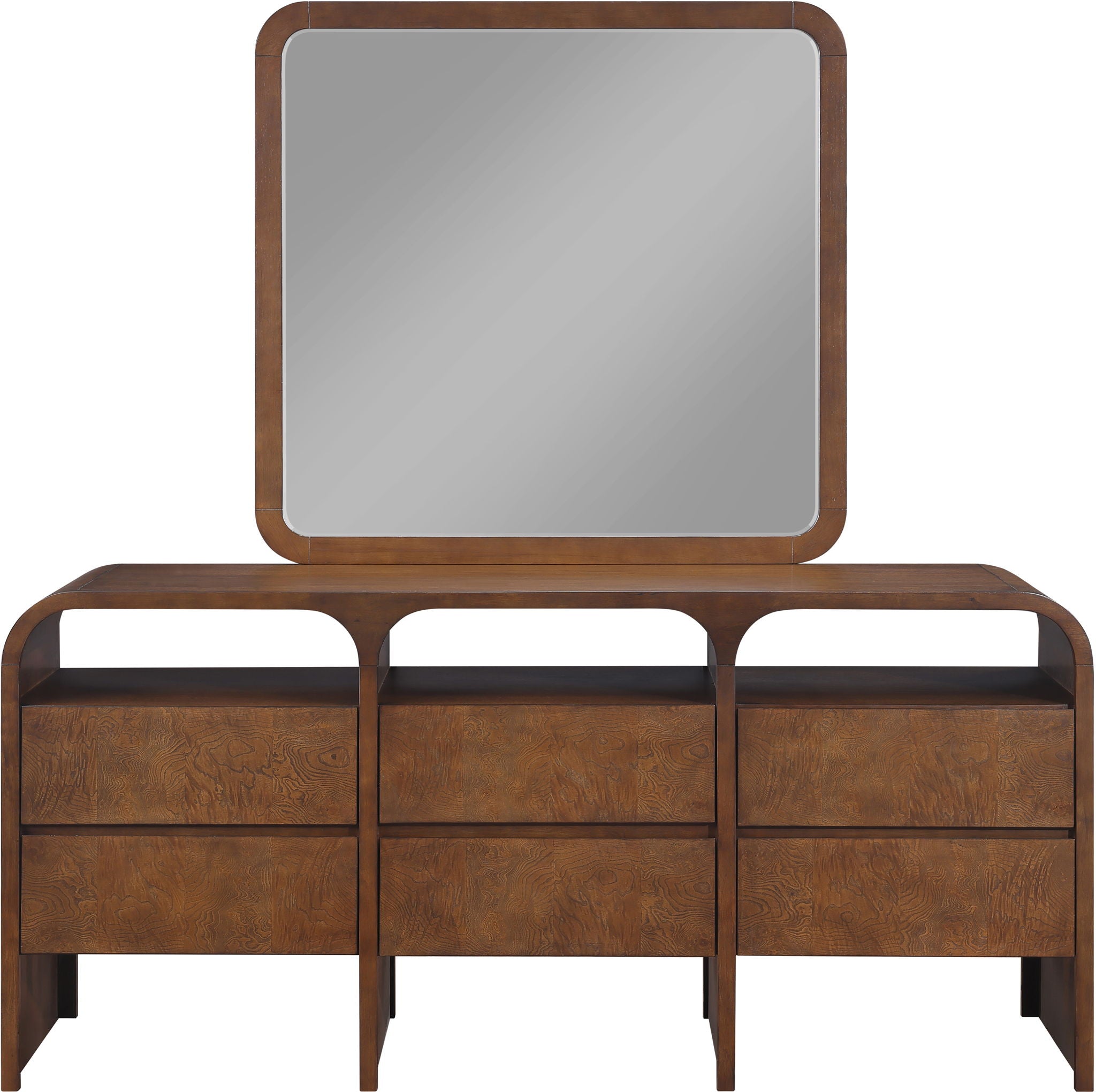 Giada - Solid Wood And Veneer Mirror