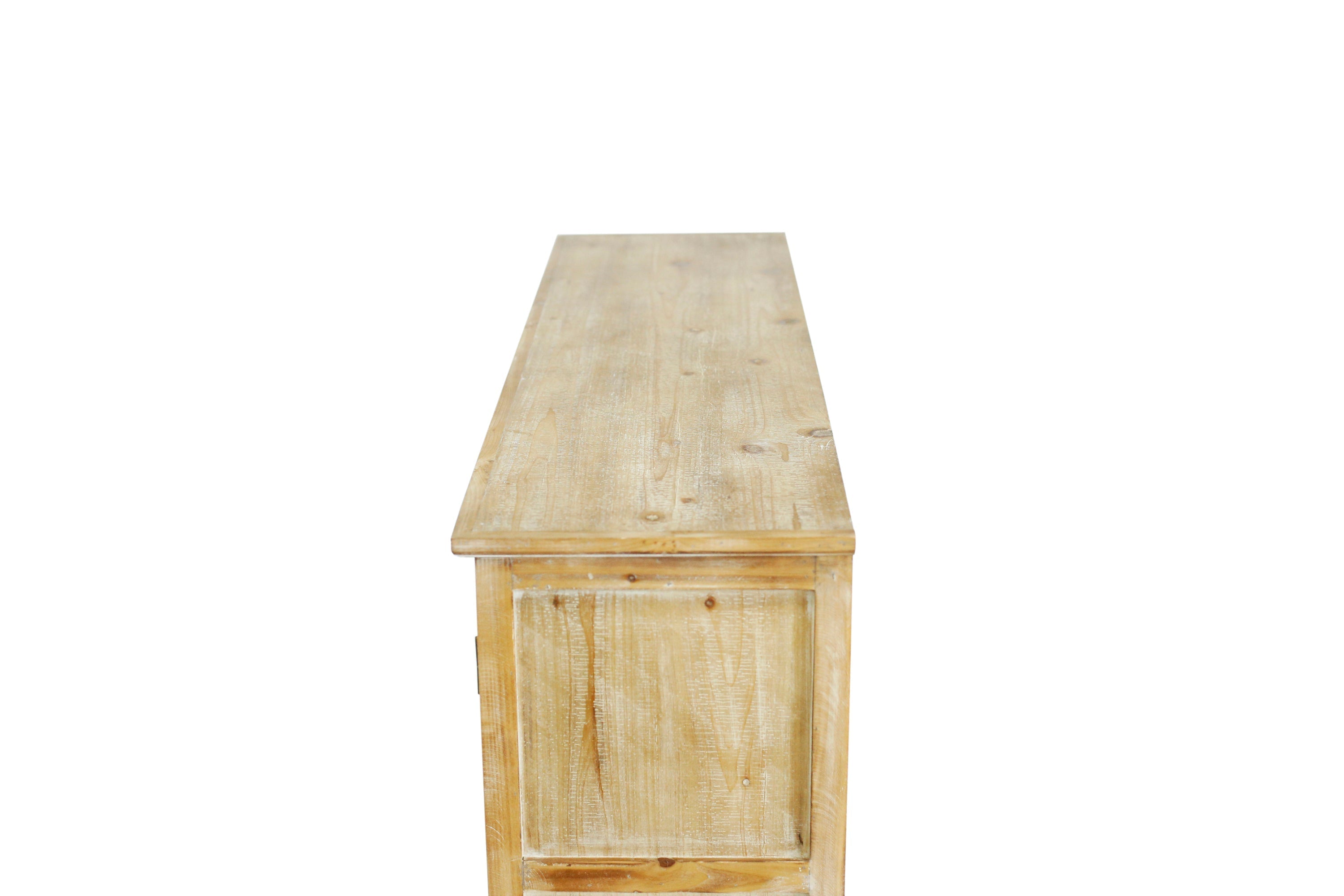 Accent Cabinet With 4 Doors Farmhouse Sideboard Buffet Cabinet