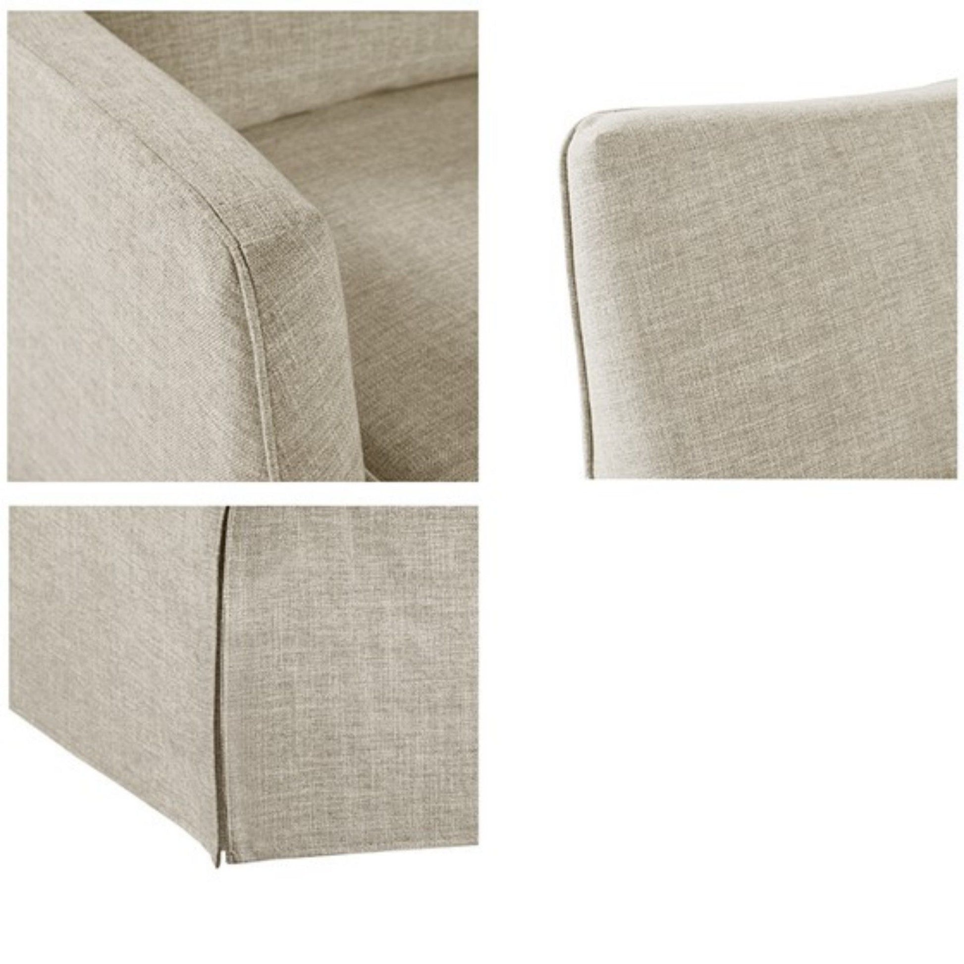 Traditional Design London Skirted Swivel Chair - Best Buy Furniture