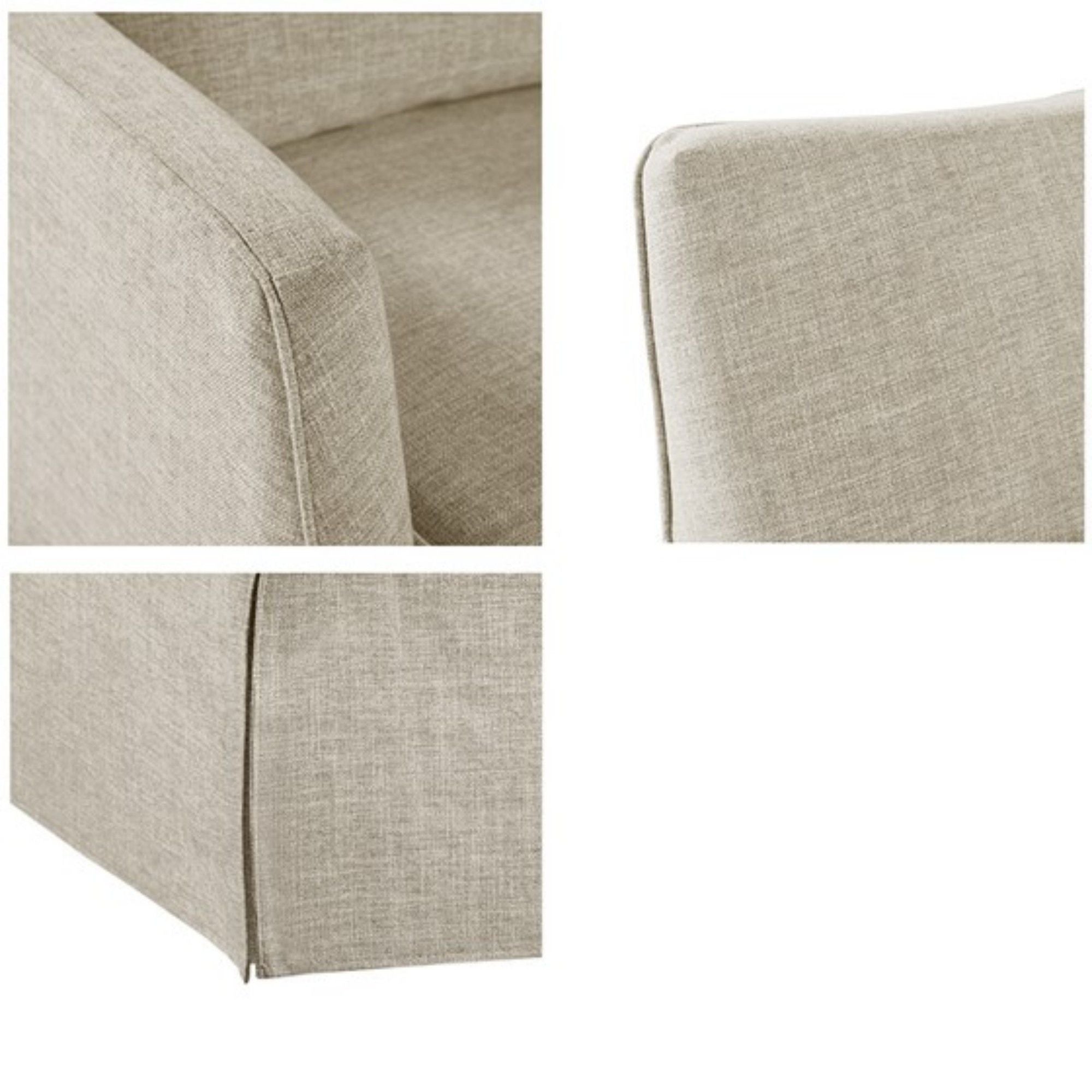 Traditional Design London Skirted Swivel Chair - Best Buy Furniture