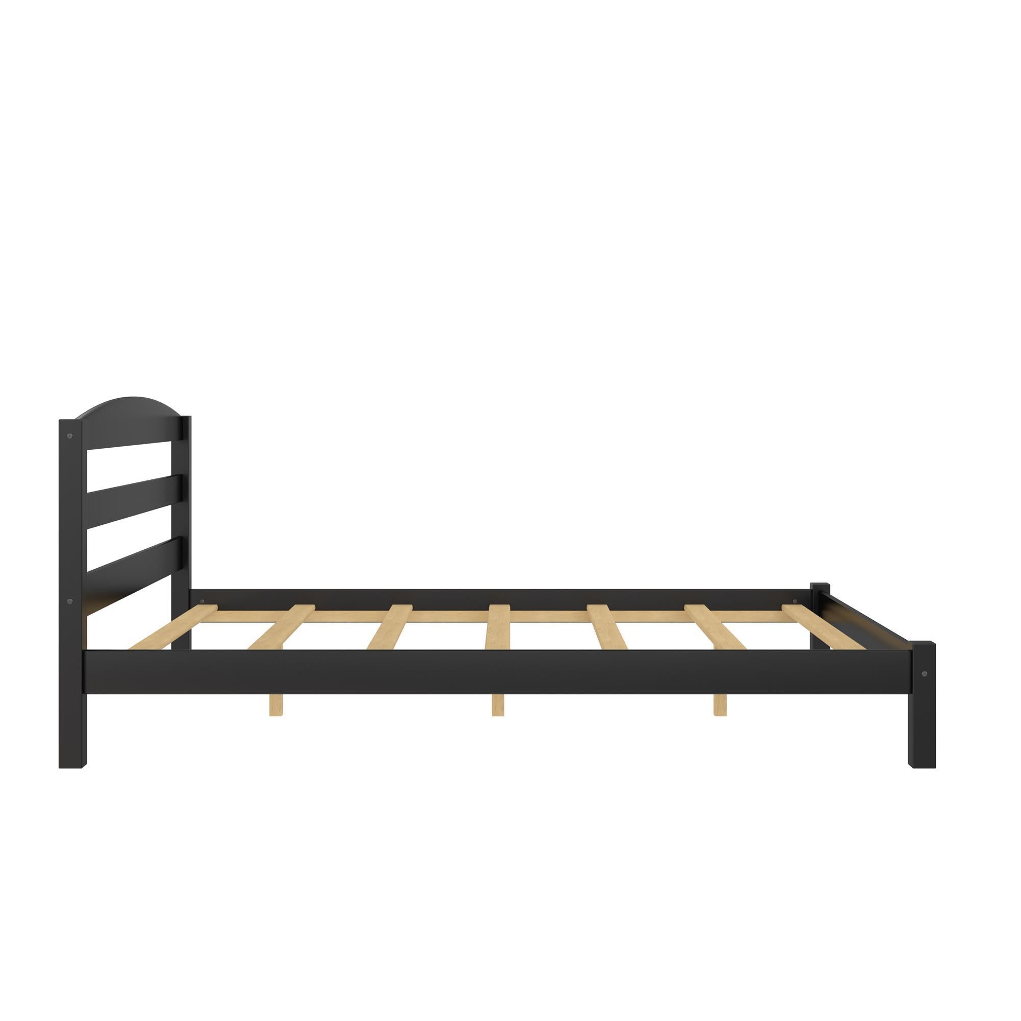Leighton - Full Size Platform Bed, Low Profile Design - Black