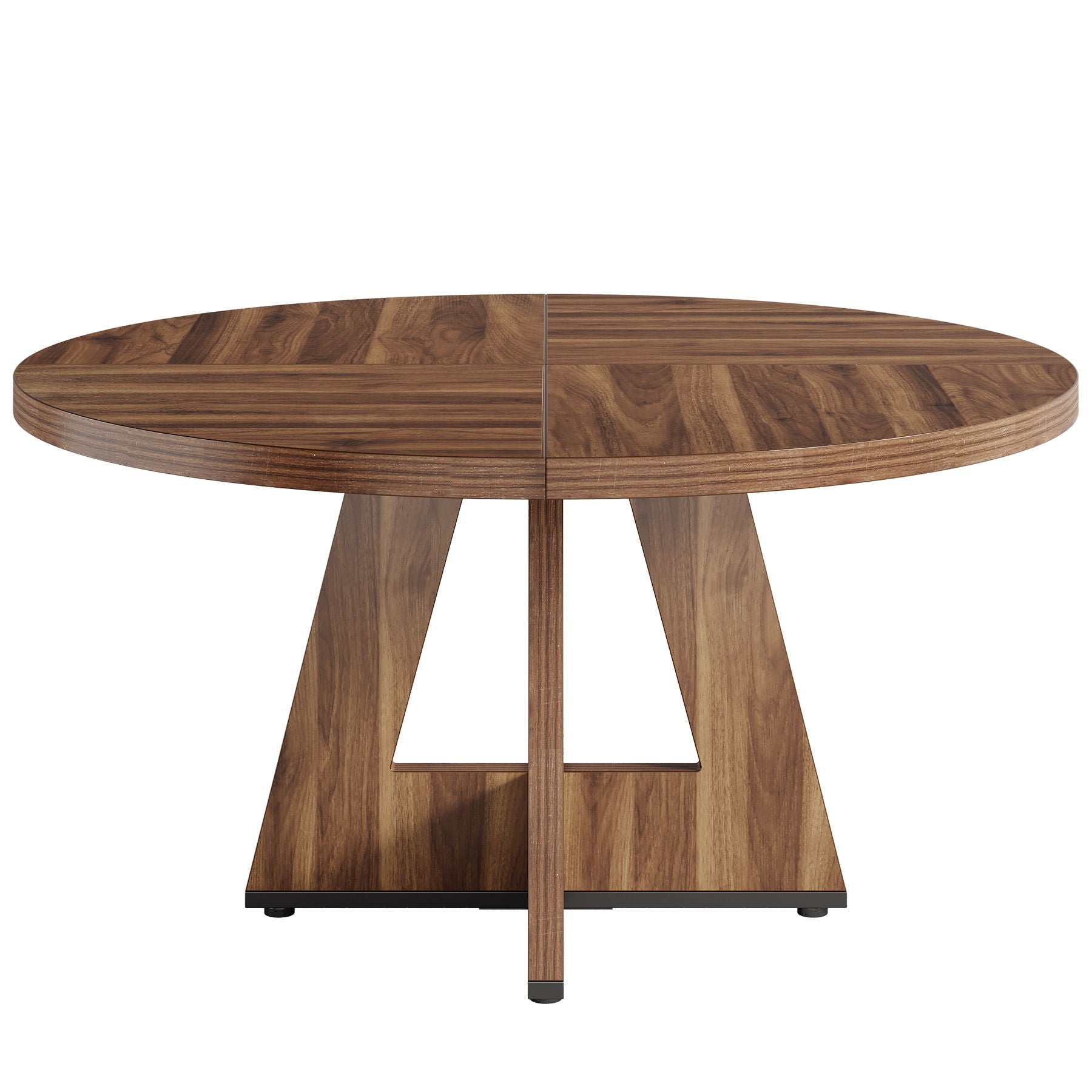 Round Dining Cross Base Kitchen Table