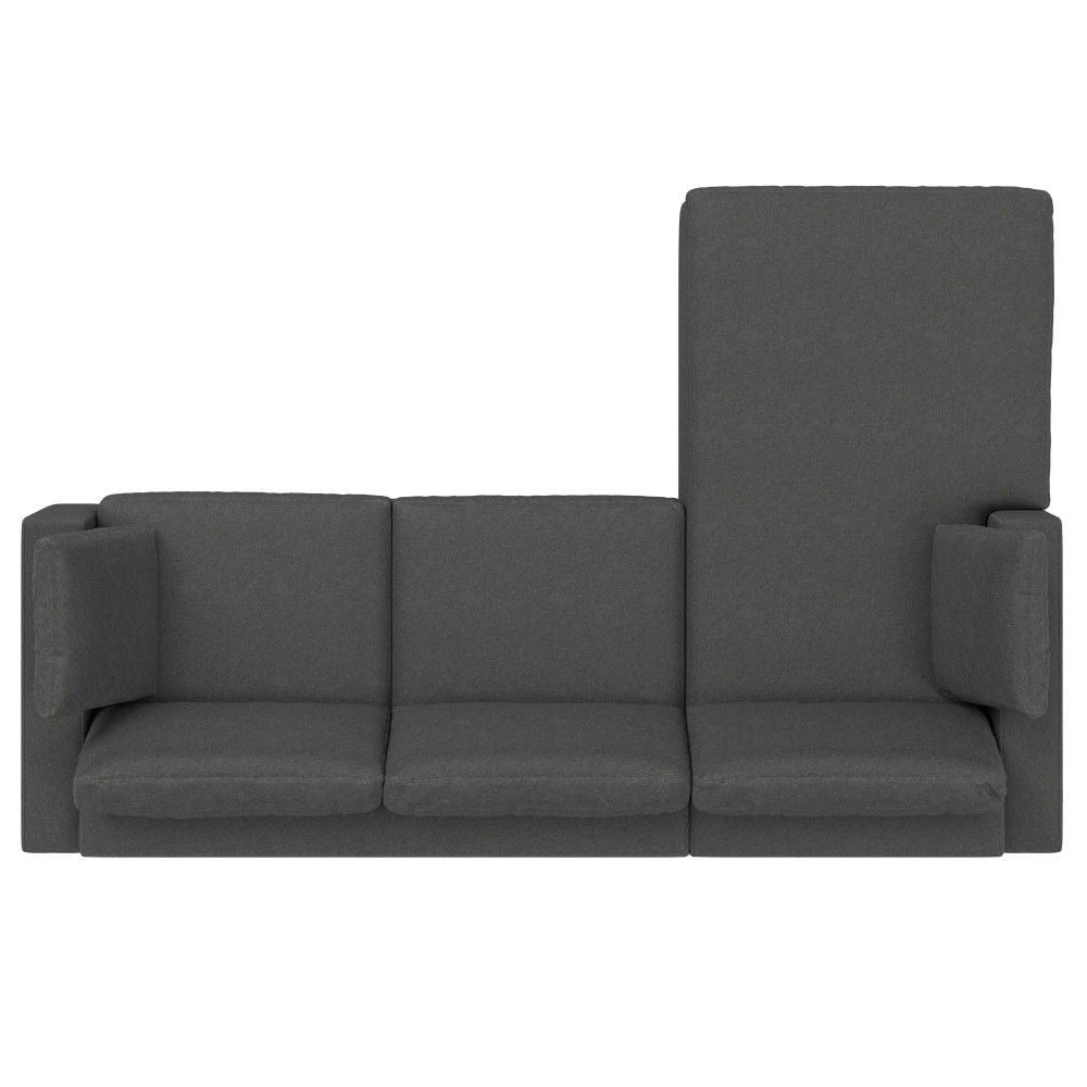 Charlie - Upholstered Deep Seater Sectional Sofa - Best Buy Furniture