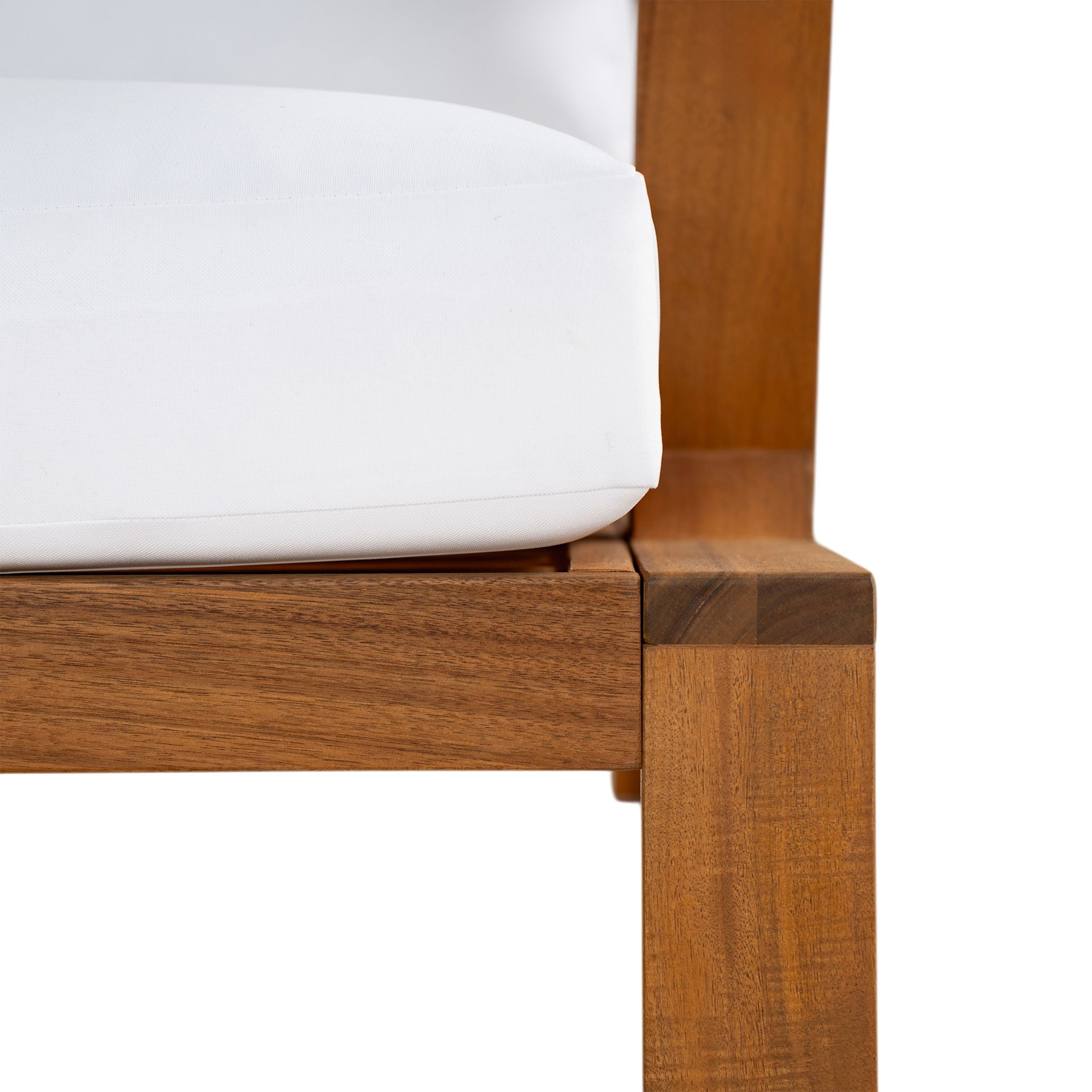 4 Piece Outdoor Sofa Set With Cushions And Coffee Table