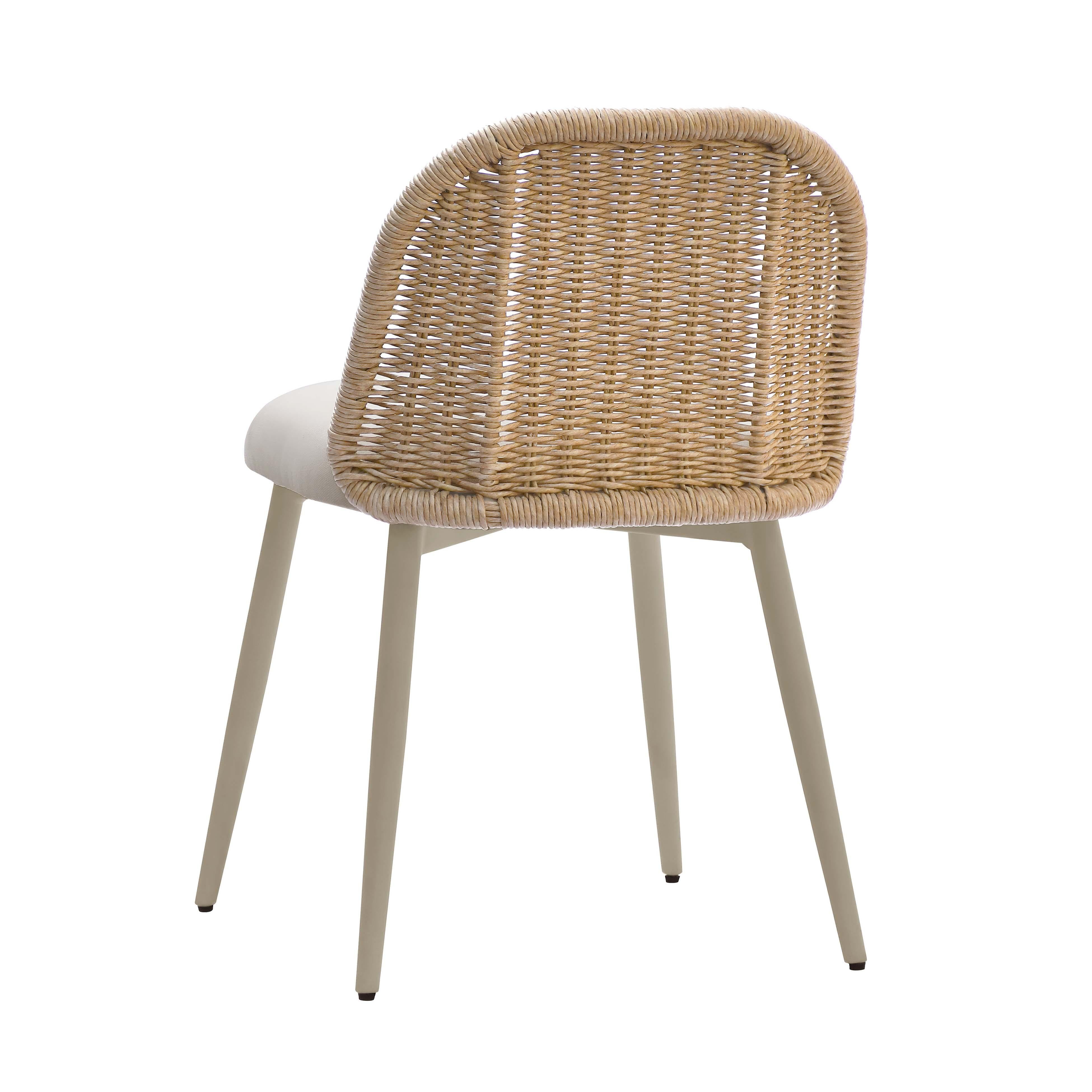 Alexa - Outdoor Dining Chair - Cream