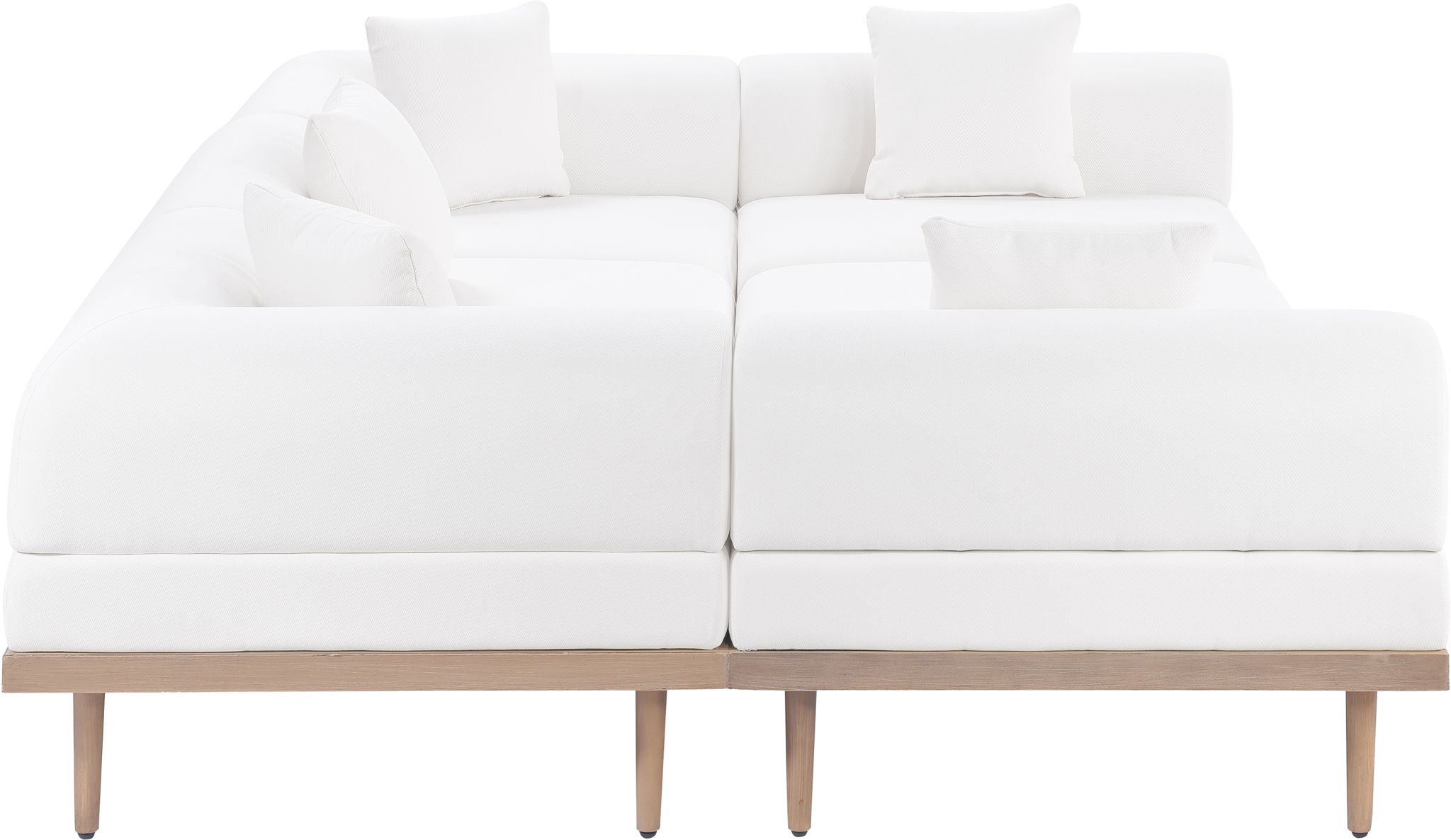 Laguna - 6 Piece 142" Outdoor Patio Modular Sectional