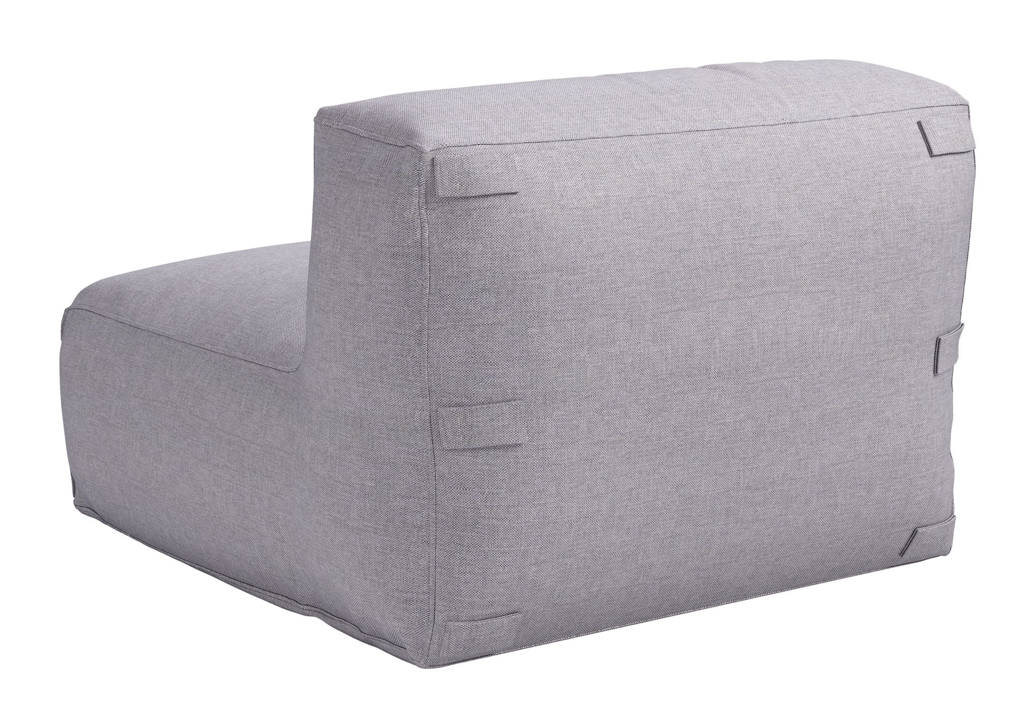 Luanda - Middle Chair - Gray