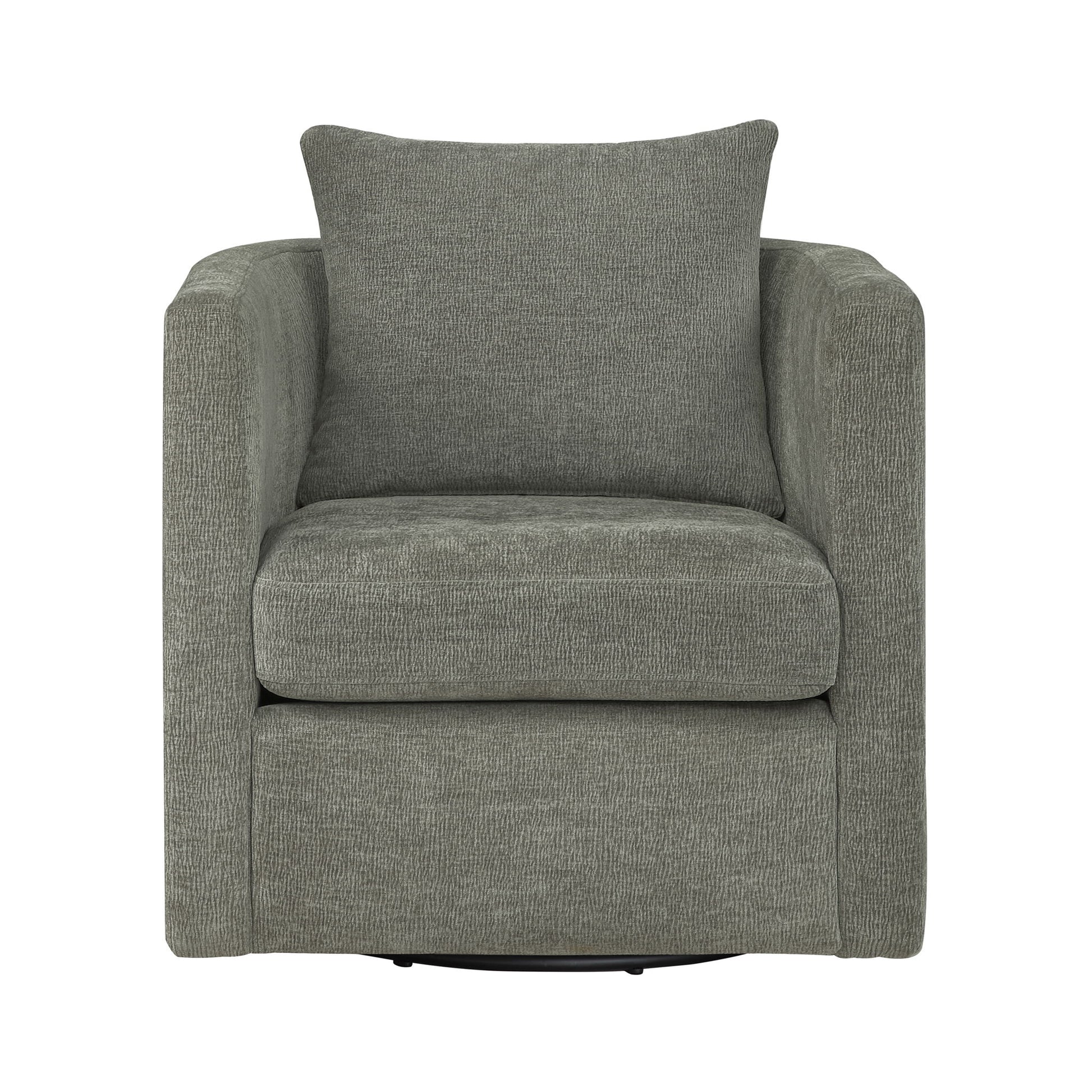 Sutton - Swivel Barrel Chair - Best Buy Furniture
