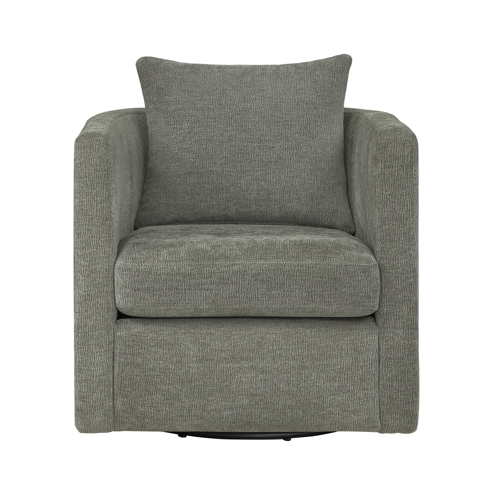 Sutton - Swivel Barrel Chair - Best Buy Furniture
