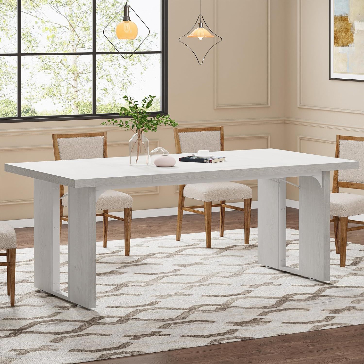 Large Rectangular Kitchen Table