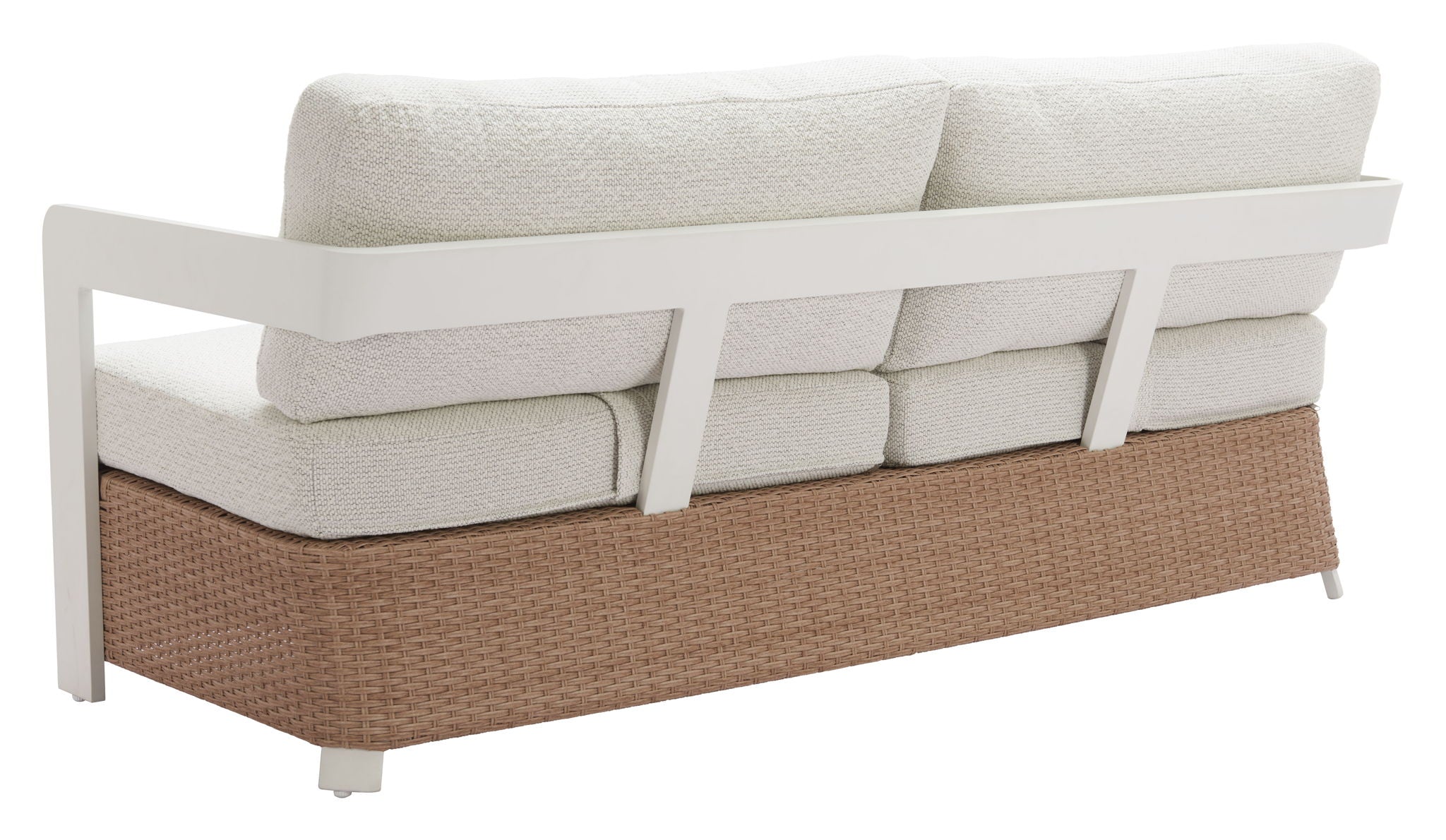 Gelo - Outdoor Sofa - White & Brown
