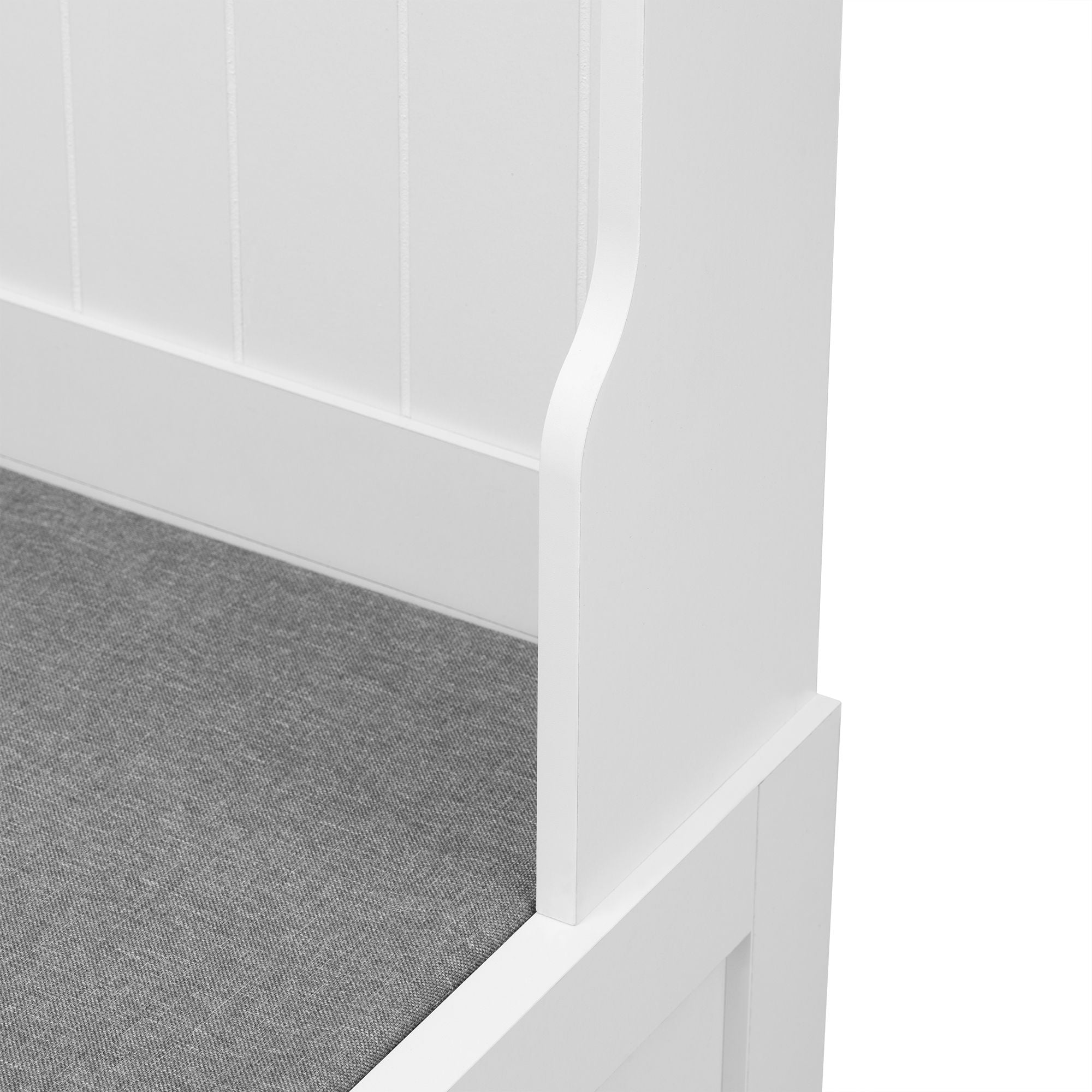 Hall Tree With 6 Hooks And Hinged Lid, Coat Hanger, Storage Bench, 3 In 1 Design