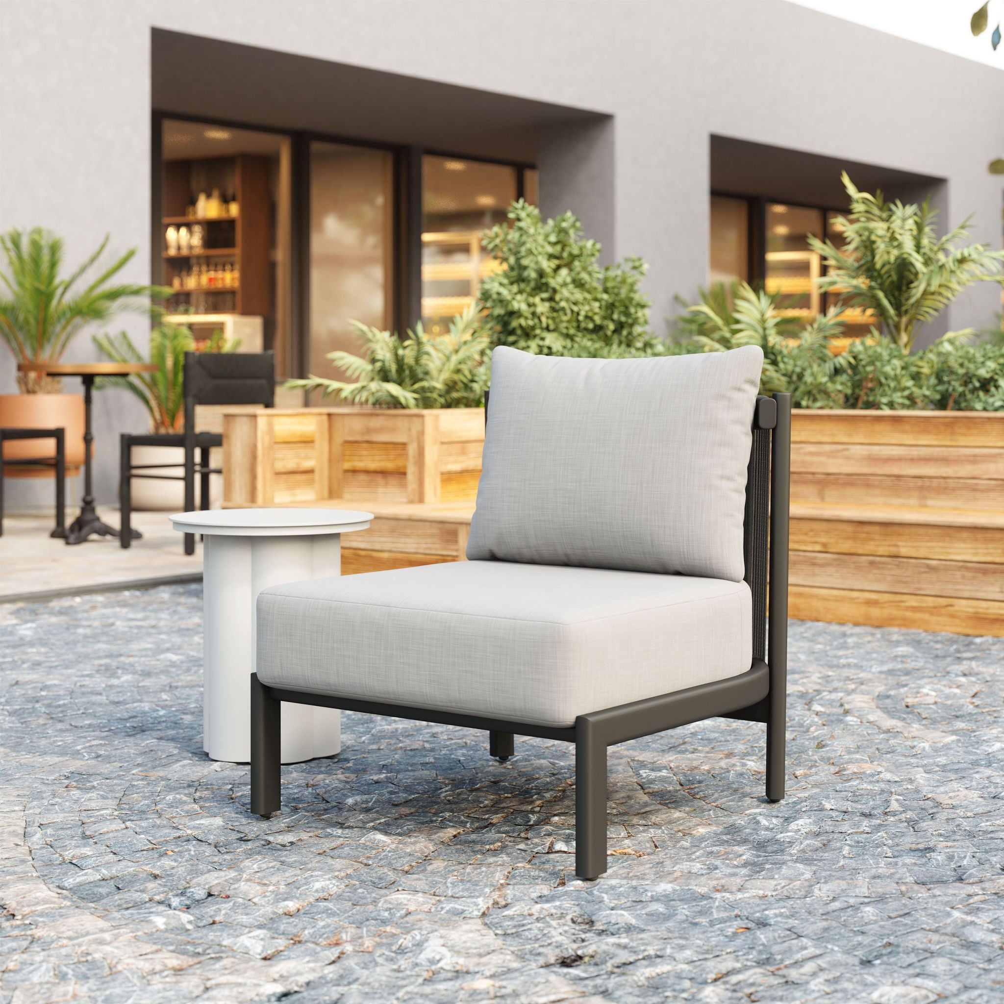 Horizon - Accent Chair - Gray