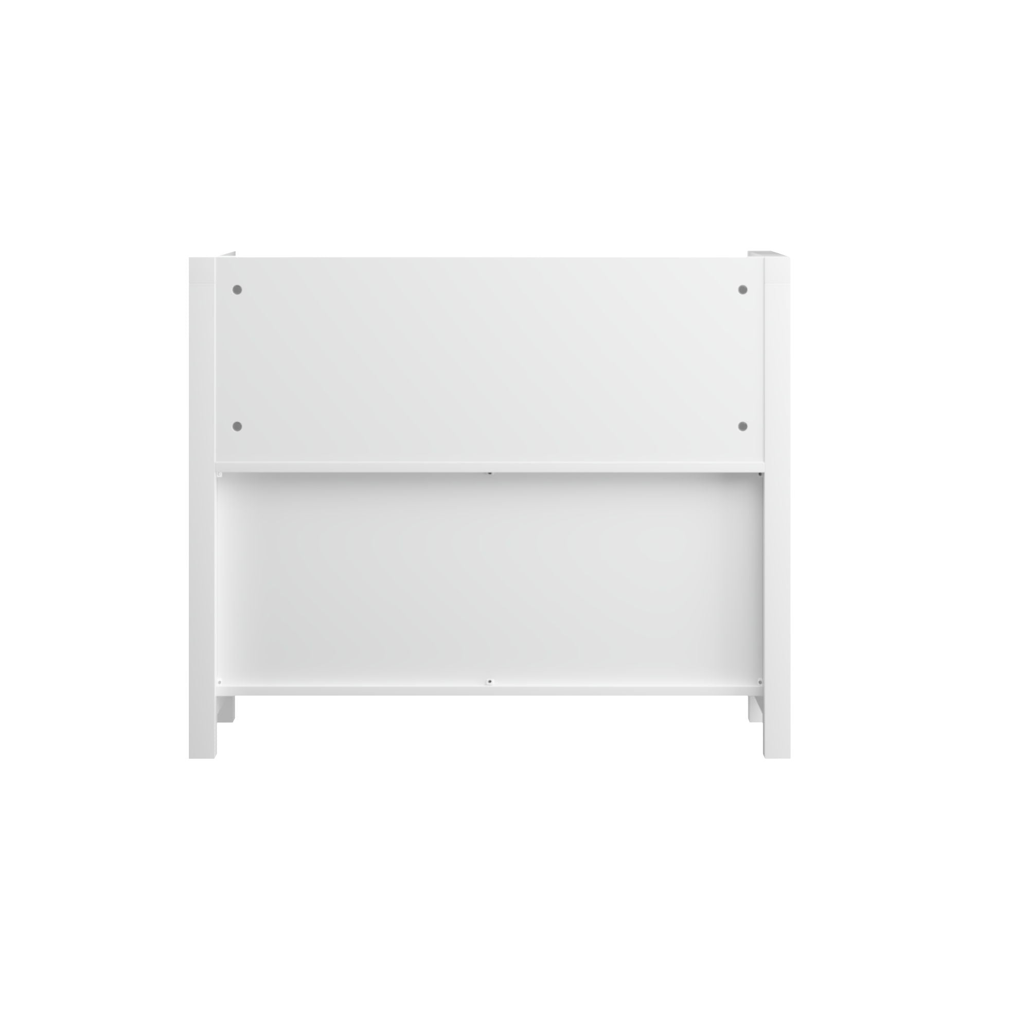 Bookshelf With 3 Tier Front Facing Storage And 3 Bins, Toddler Bookcase For Playroom - White