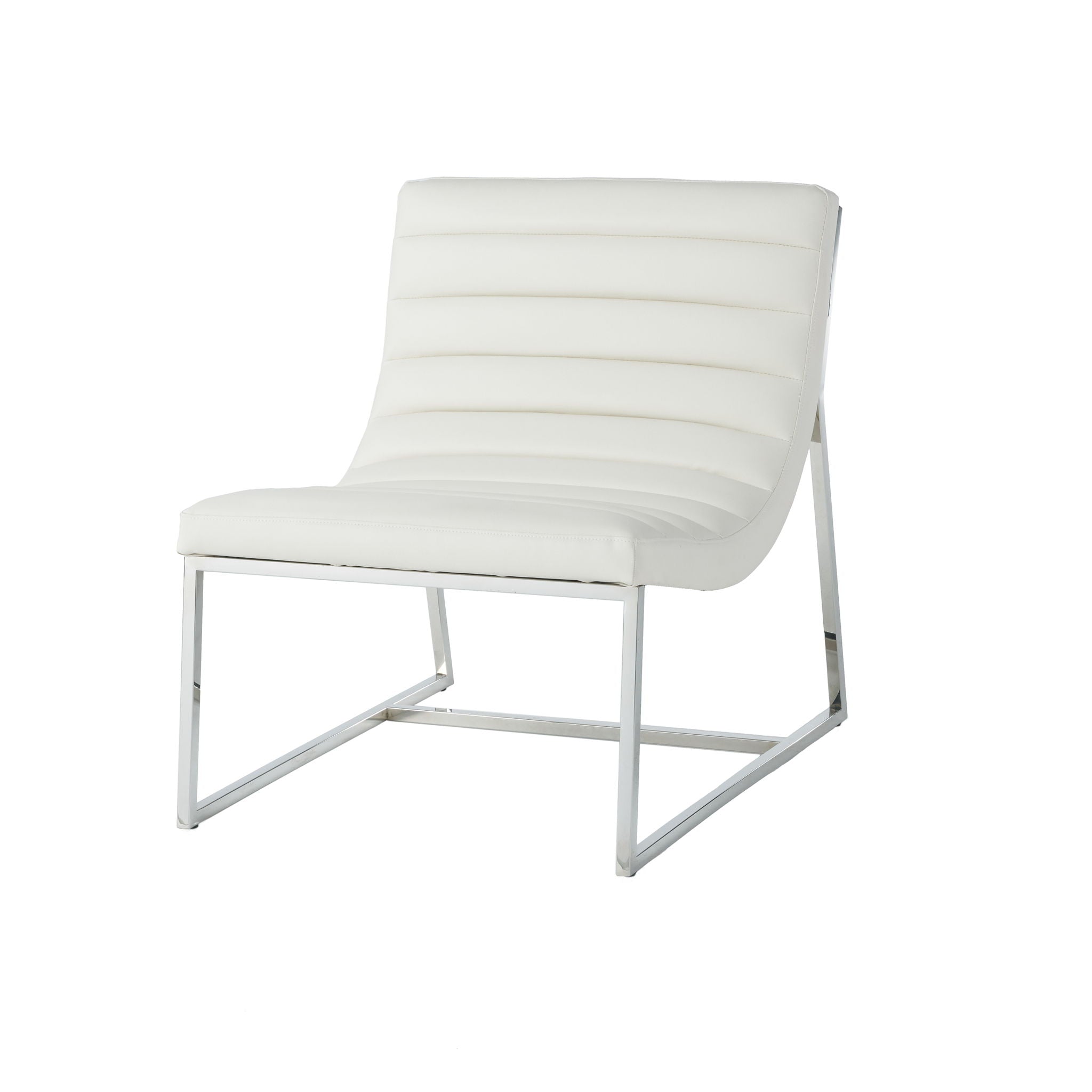 Wilmouth - Roll Occasional Chair - White