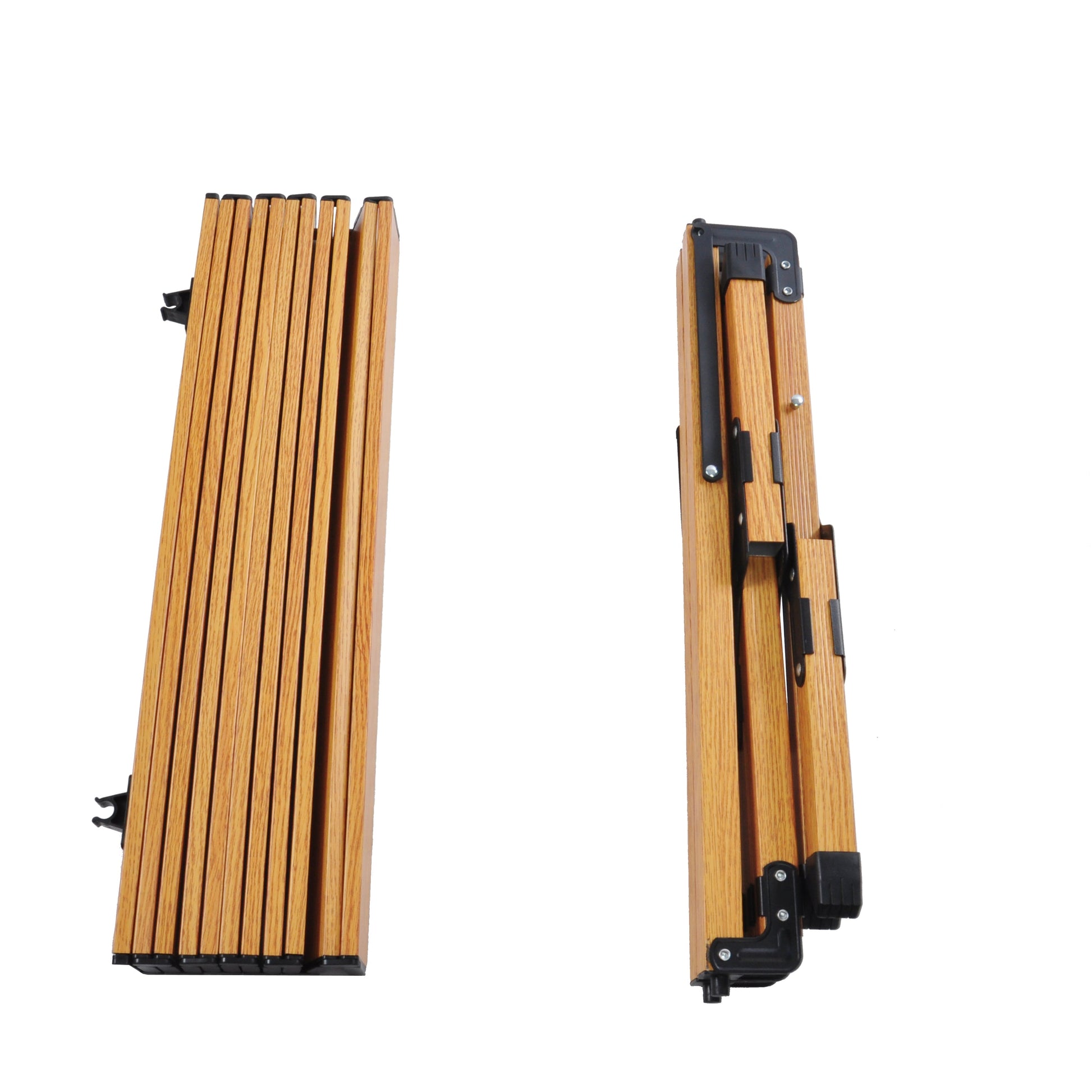 Portable picnic table, rollable aluminum alloy table top with folding solid X-shaped frame ZB1001MW - Best Buy Furniture