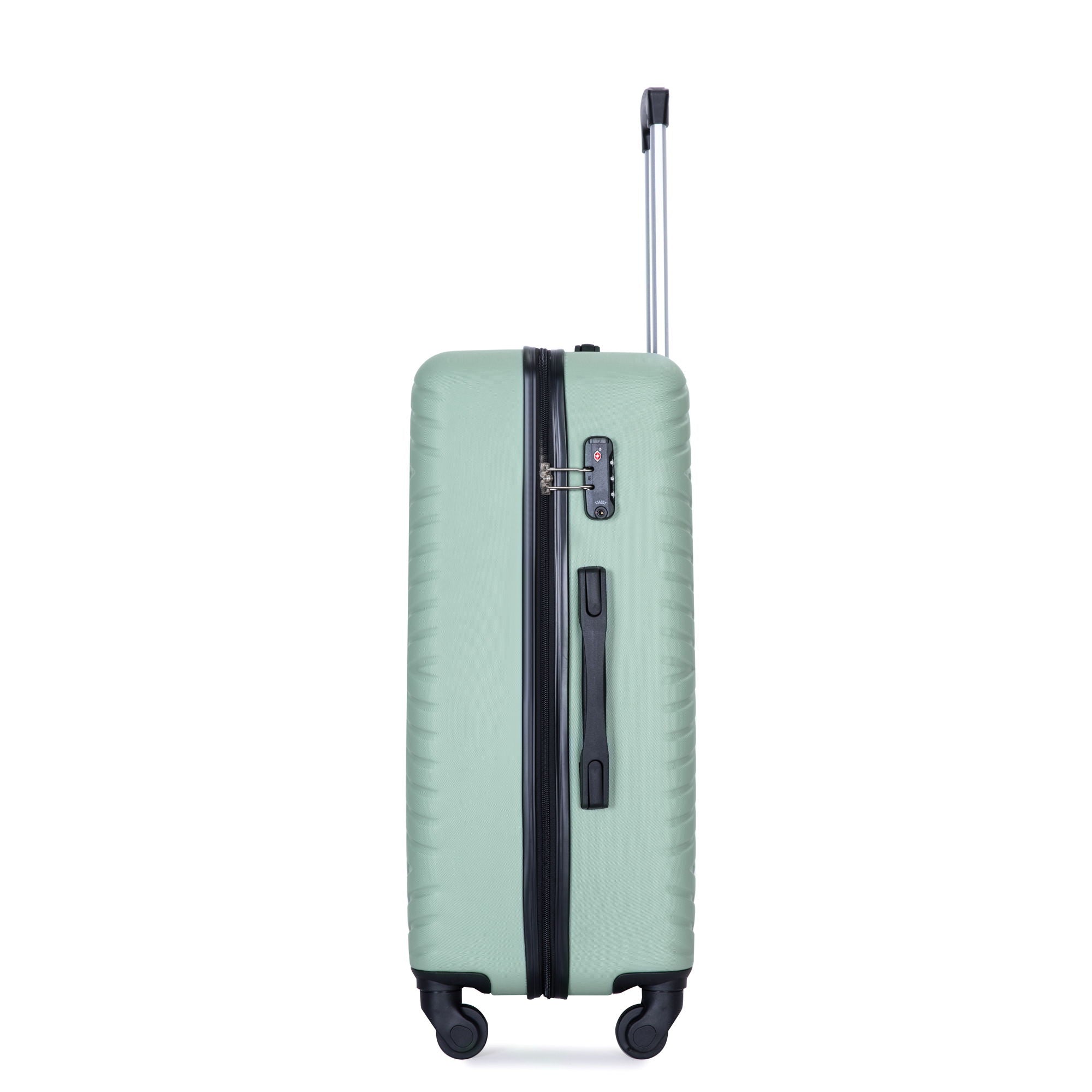 Luggage 4 Piece Lightweight Suitcase With Rotating Wheels With Tsa Lock,