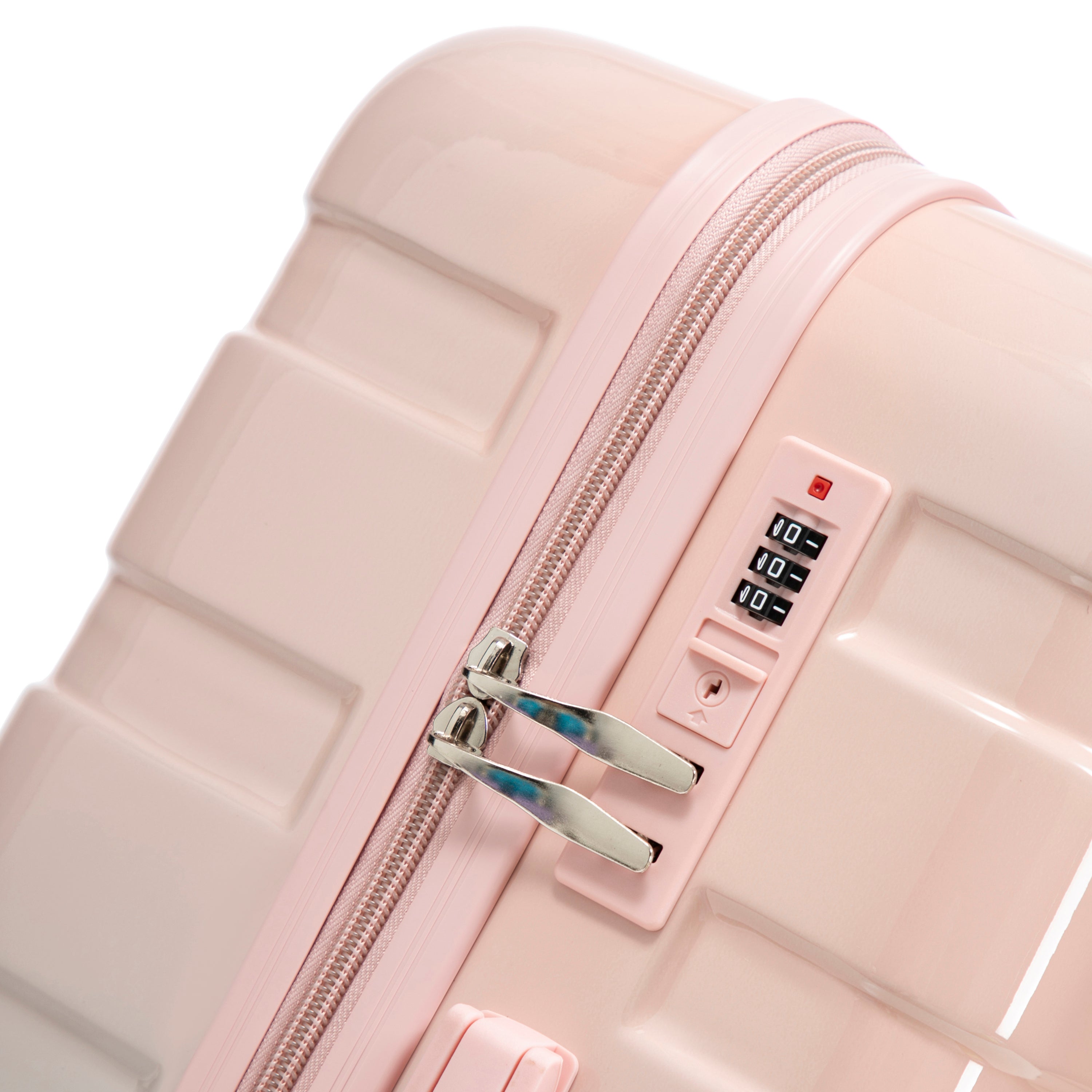 20'/24'/28' 3-Piece PC Spinner Wheel Luggage Set with Combination Lock