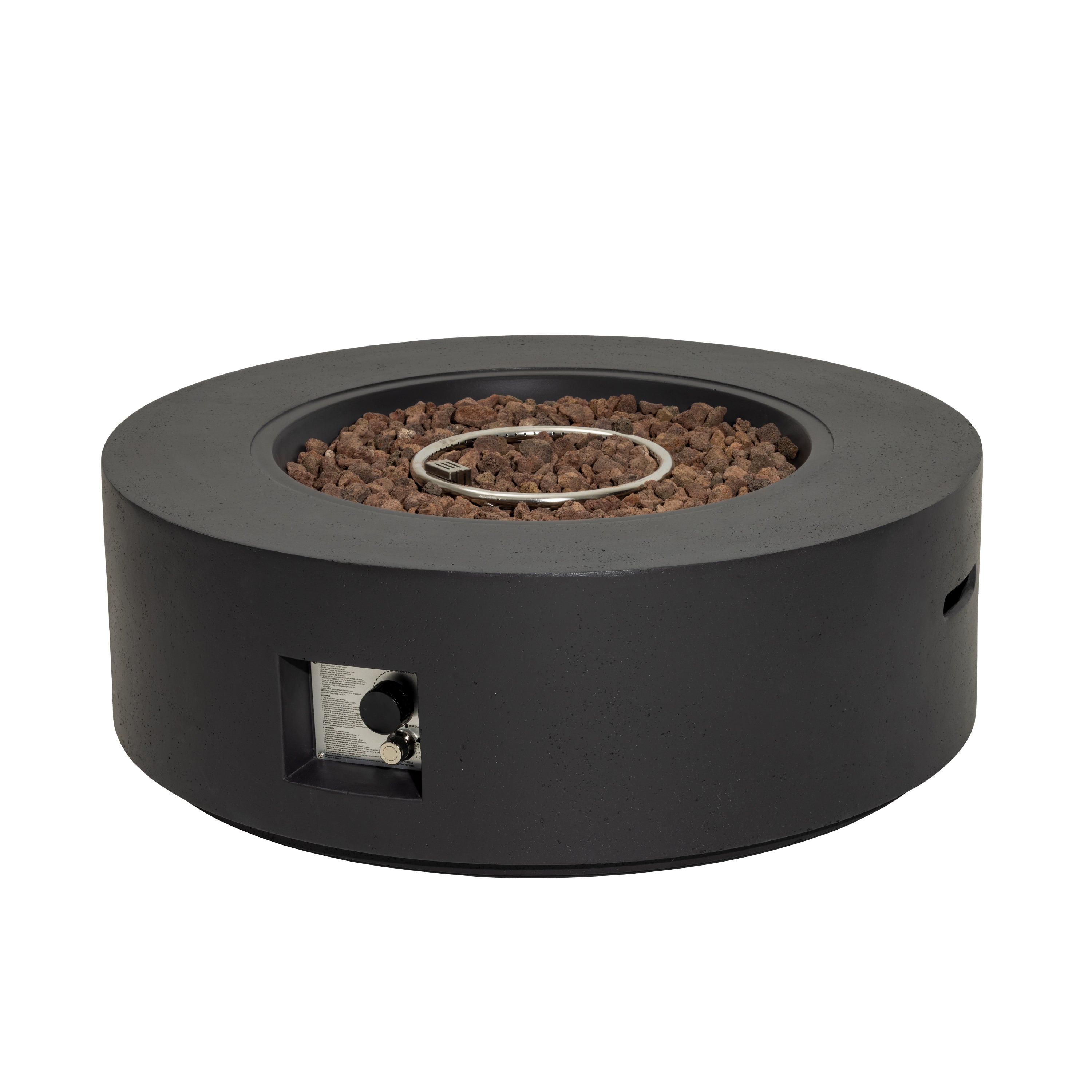 40' Round Outdoor Propane Fire Pit Table