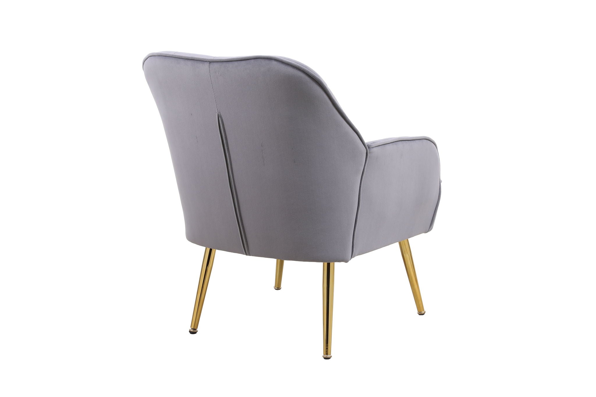 Modern Mid-Century Chair Tufted Sherpa Armchair For Living Room Bedroom Office