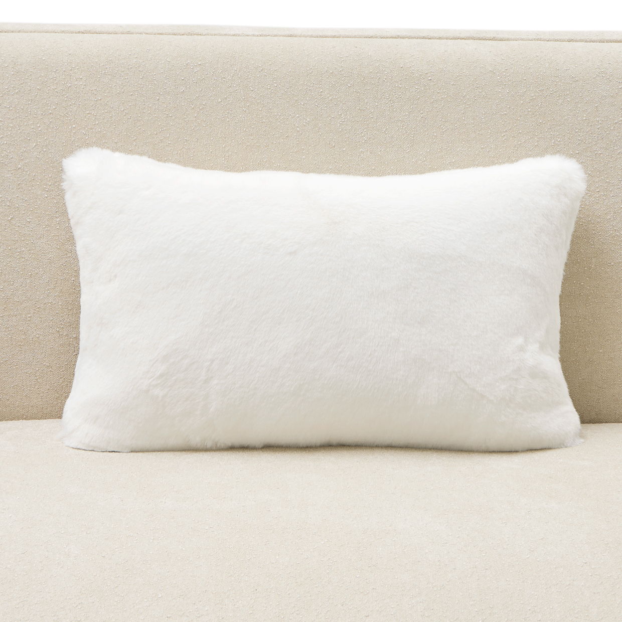 La Marisia - Chenille Sofa - Tranquil / Creamy Pearl