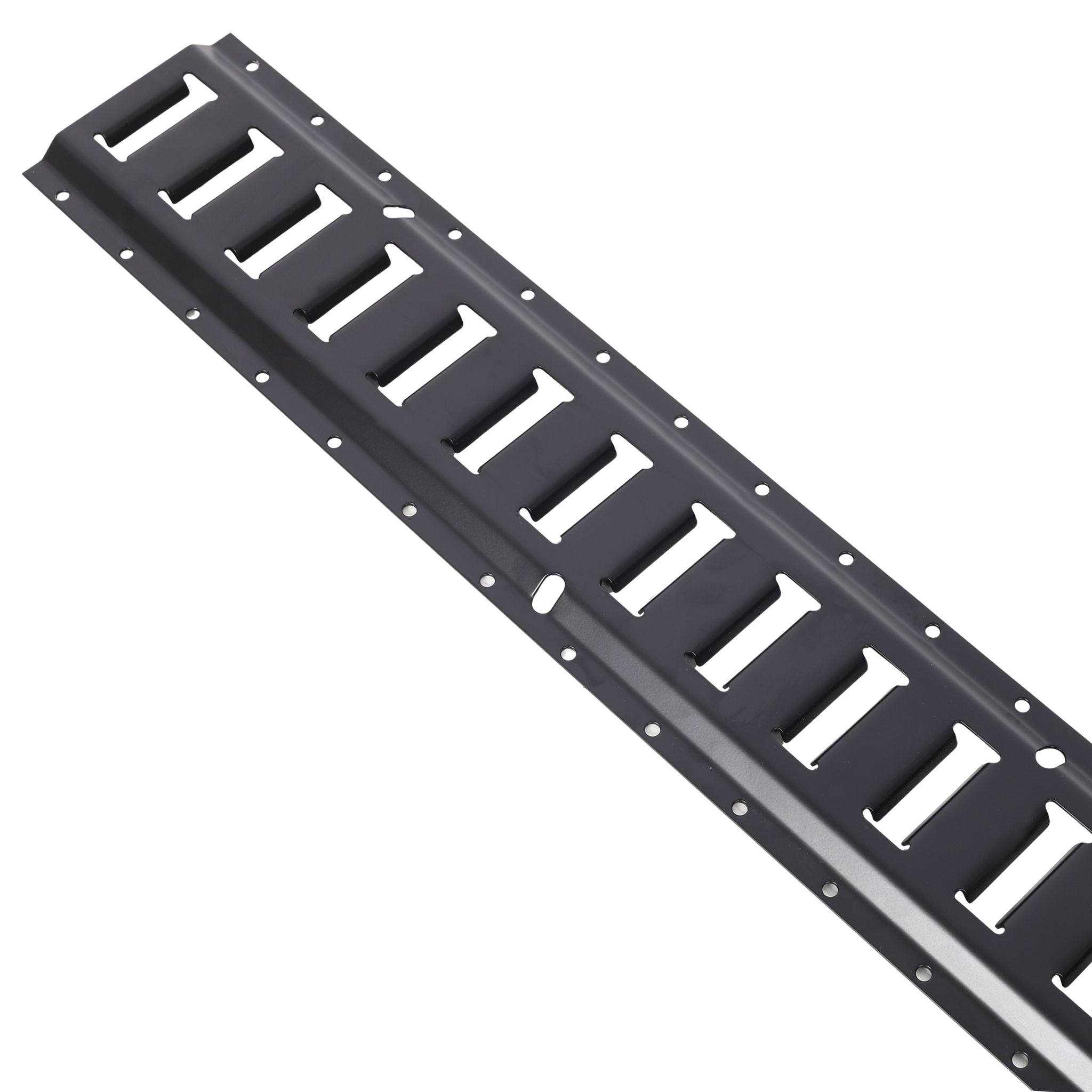 18 Pieces E Track Tie-Down Rail Kit For Trucks, Vans, And Garages With O-Ring Anchors And Ratchet Straps - Black