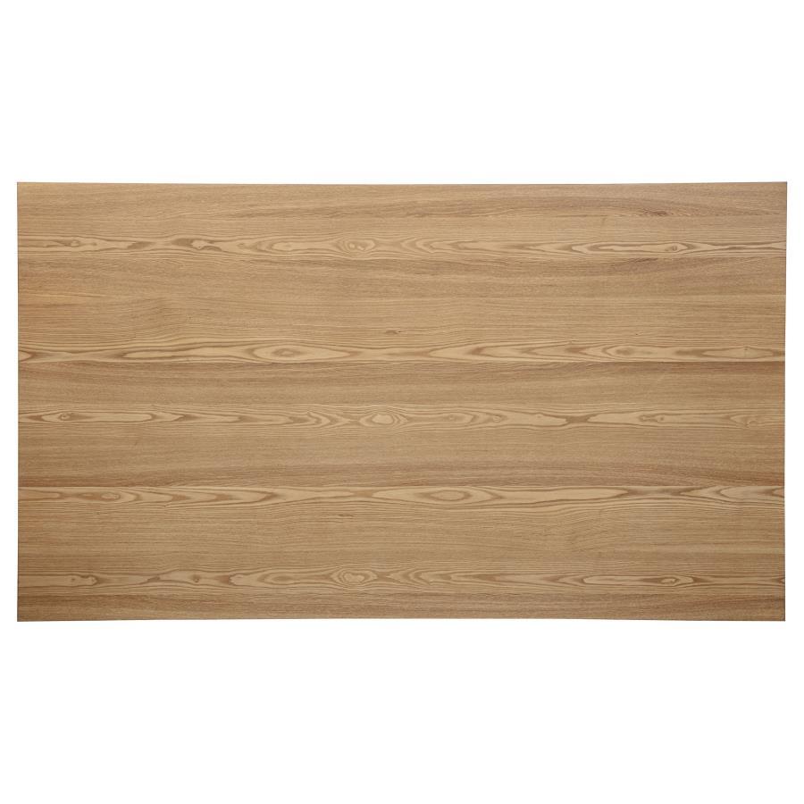 Andrews - 66" Rectangular Dining Table - Light Ash And White - Best Buy Furniture